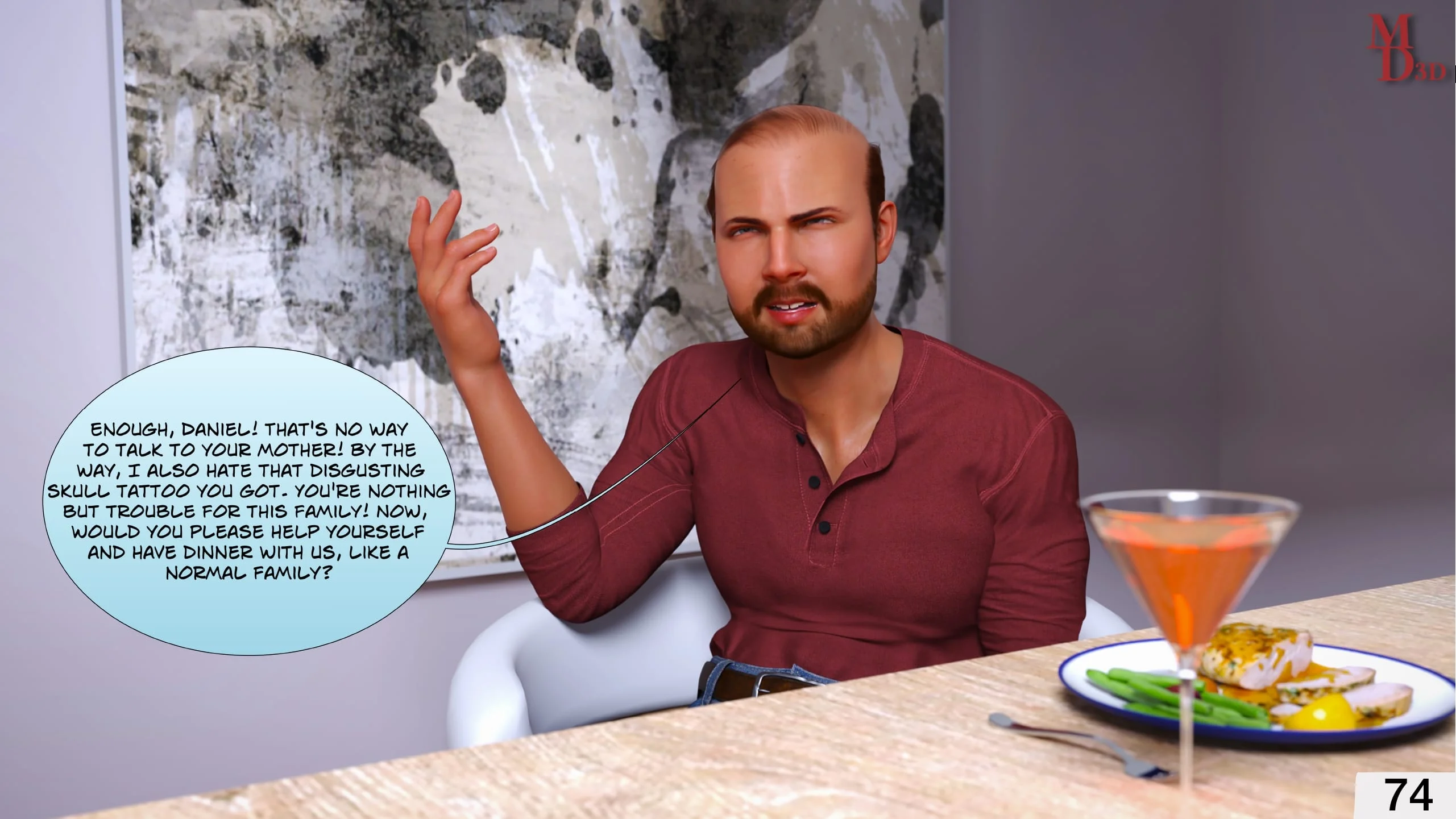 Slave Of A Cruel Son [Magic Dragon 3D] - 1 . Slave Of A Cruel Son - Chapter 1 - Page 78