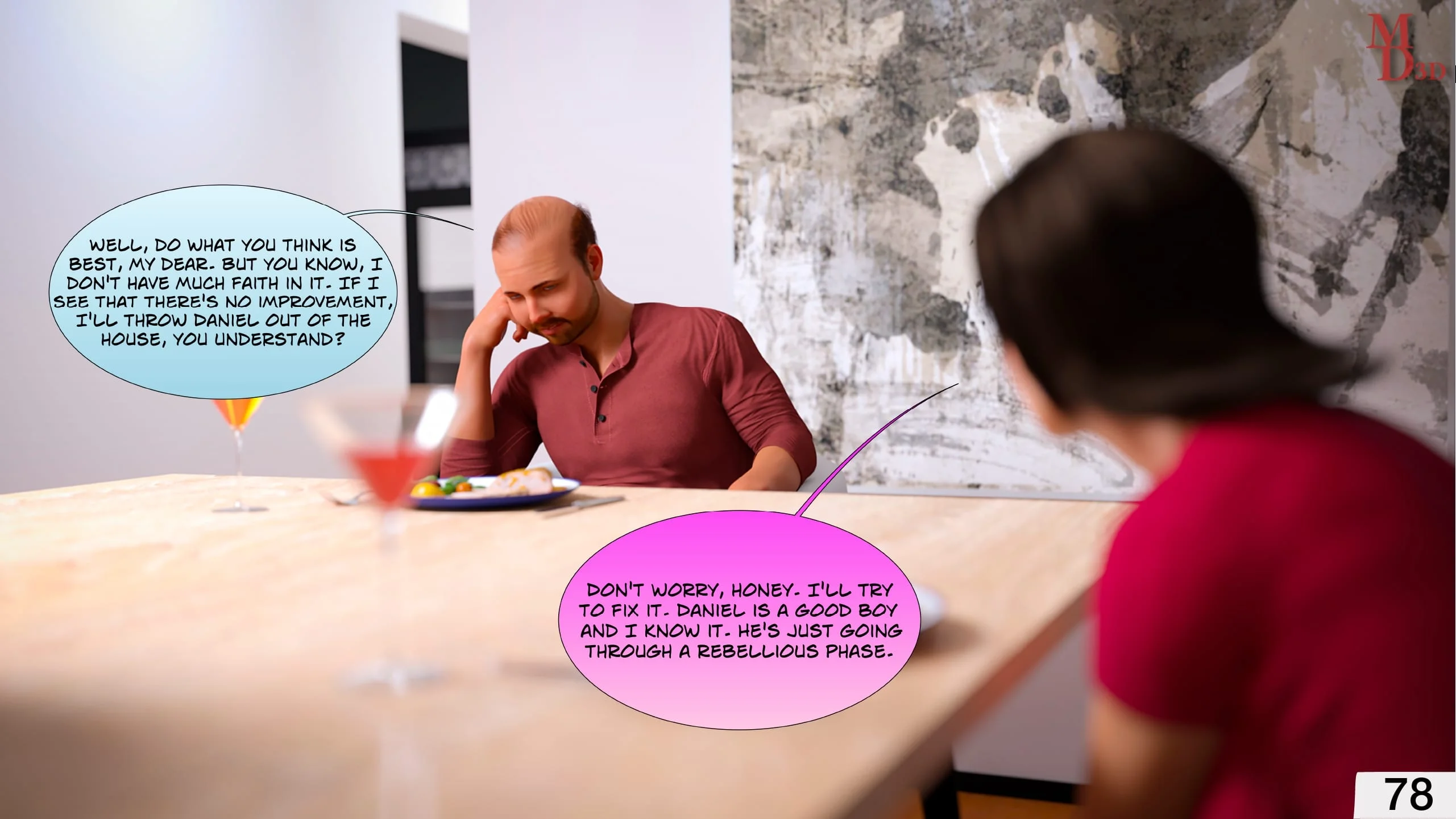 Slave Of A Cruel Son [Magic Dragon 3D] - 1 . Slave Of A Cruel Son - Chapter 1 - Page 82