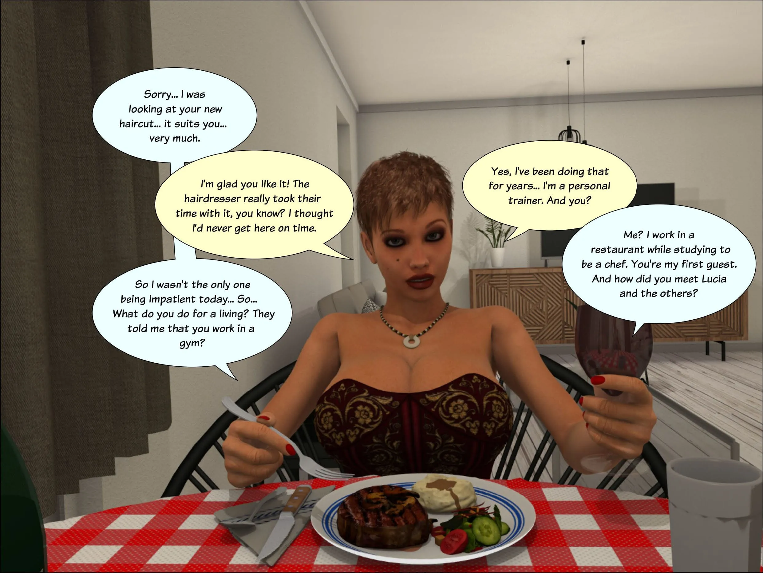 Giginho Series [Giginho] - 48 . Dinner - [Giginho] - Page 8