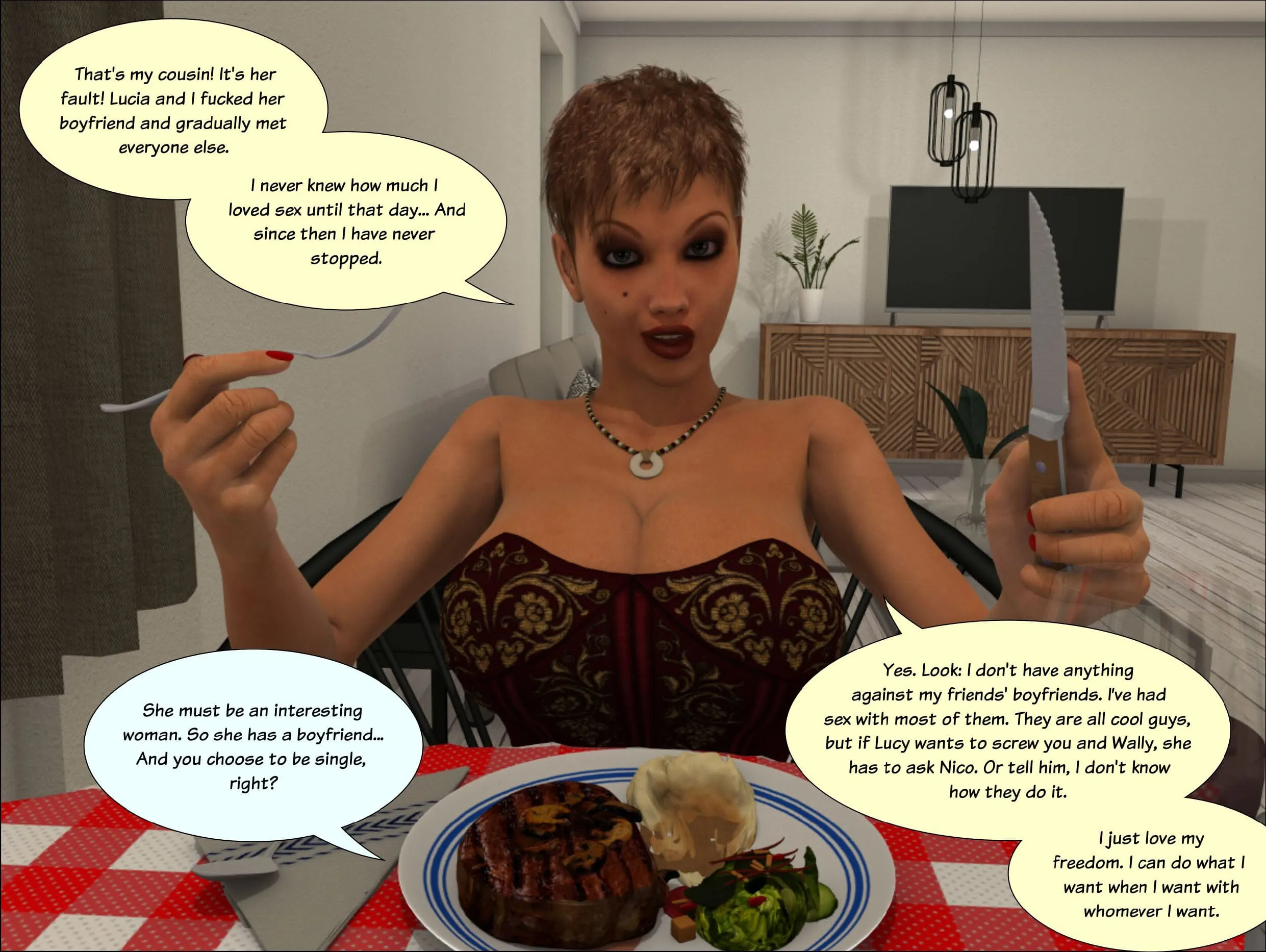 Giginho Series [Giginho] - 48 . Dinner - [Giginho] - Page 9