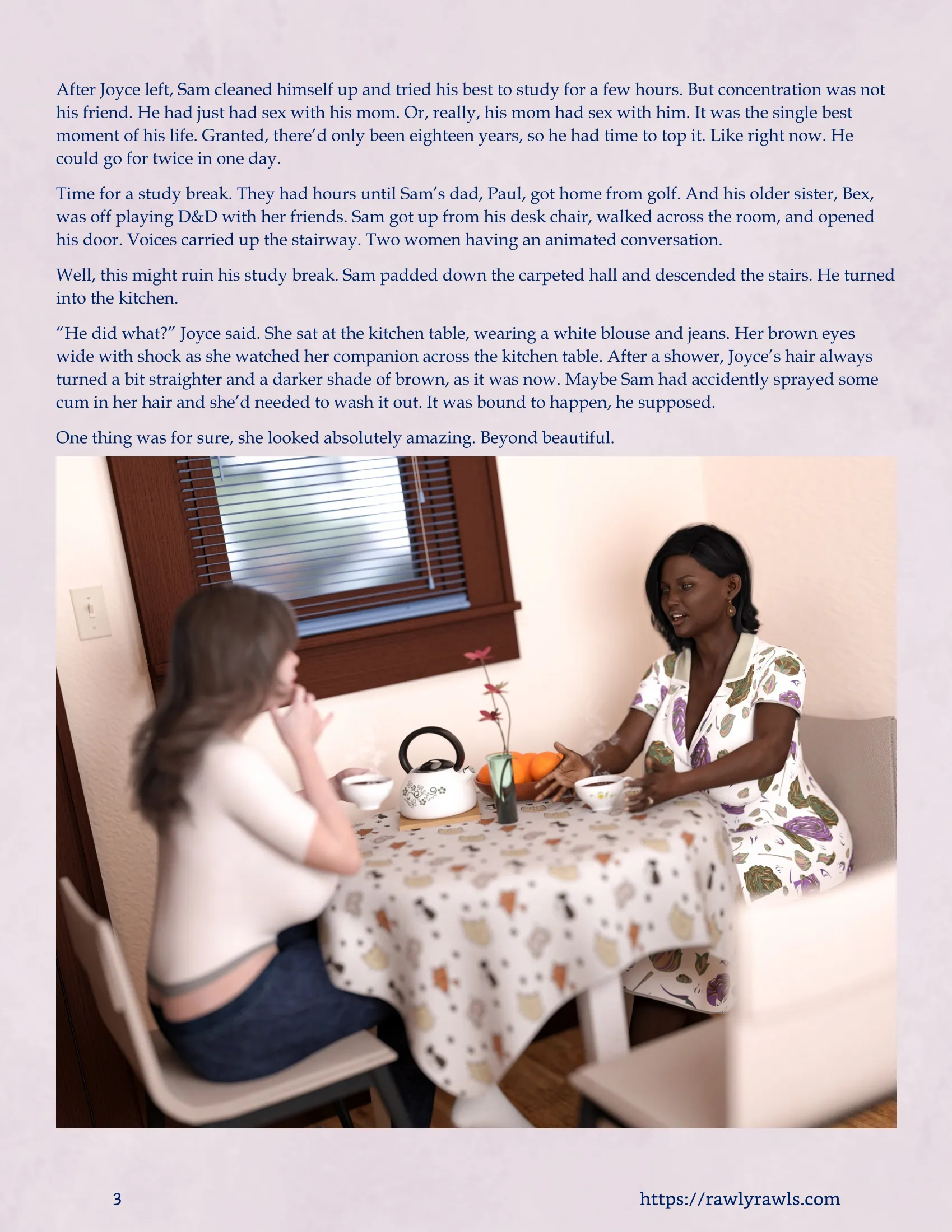 The Dark Stone [Redoxa – Rawly Rawls] - 3.1 . The Dark Stone - Chapter 3 Part 1 - Page 3