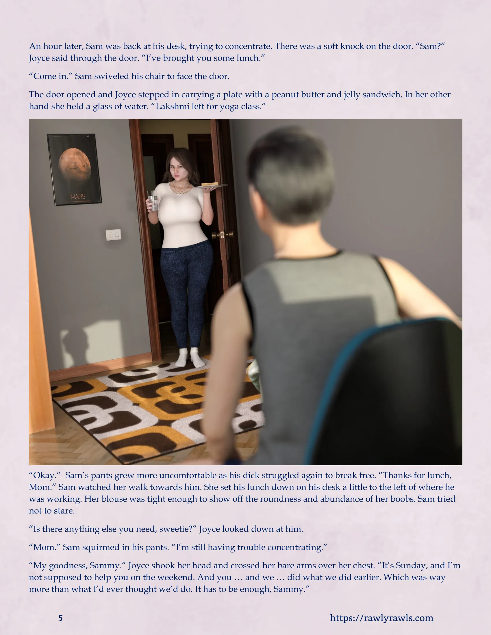 The Dark Stone [Redoxa – Rawly Rawls] - 3.1 . The Dark Stone - Chapter 3 Part 1 - Page 5