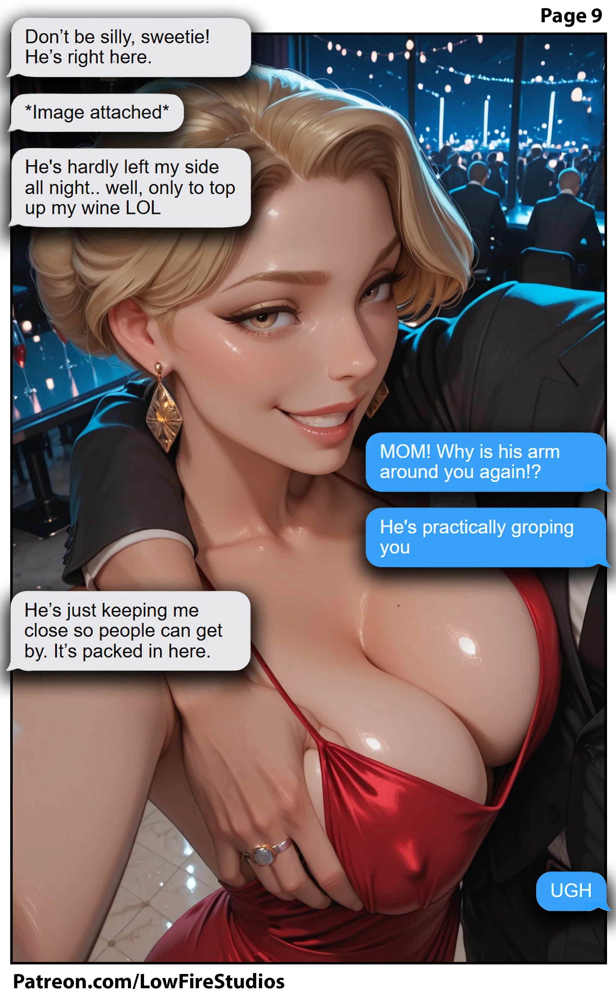 Mom goes Prom [LowFireStudios] - 1. Mom goes Prom [AI Gen] - Page 9