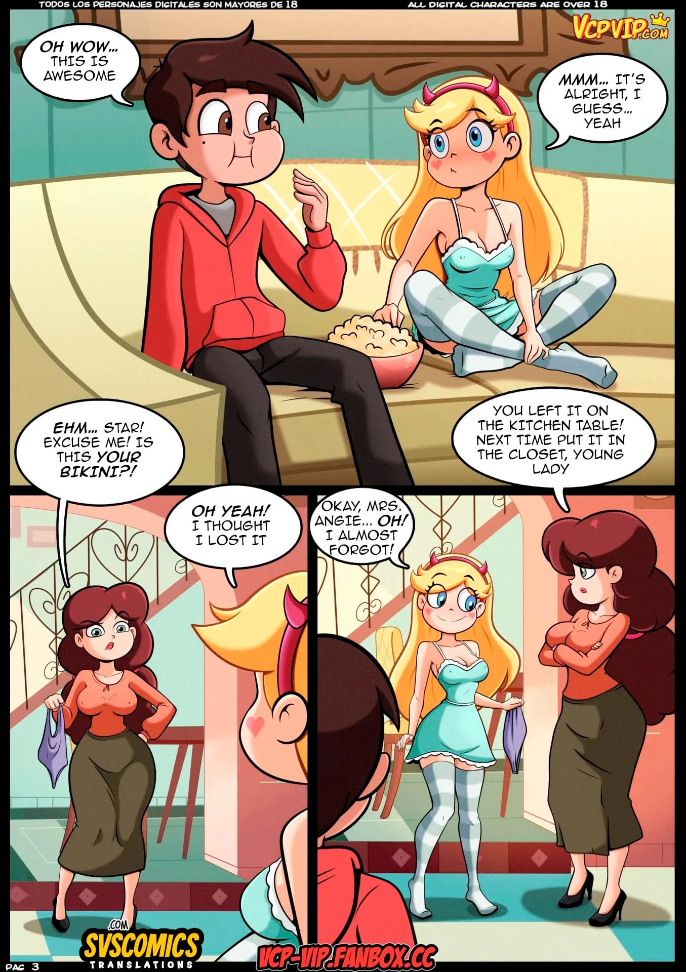 Echoes of the Past [Croc] - 1 . Echoes of the Past - Chapter 1 (Star Vs The Forces of Evil) - Page 4
