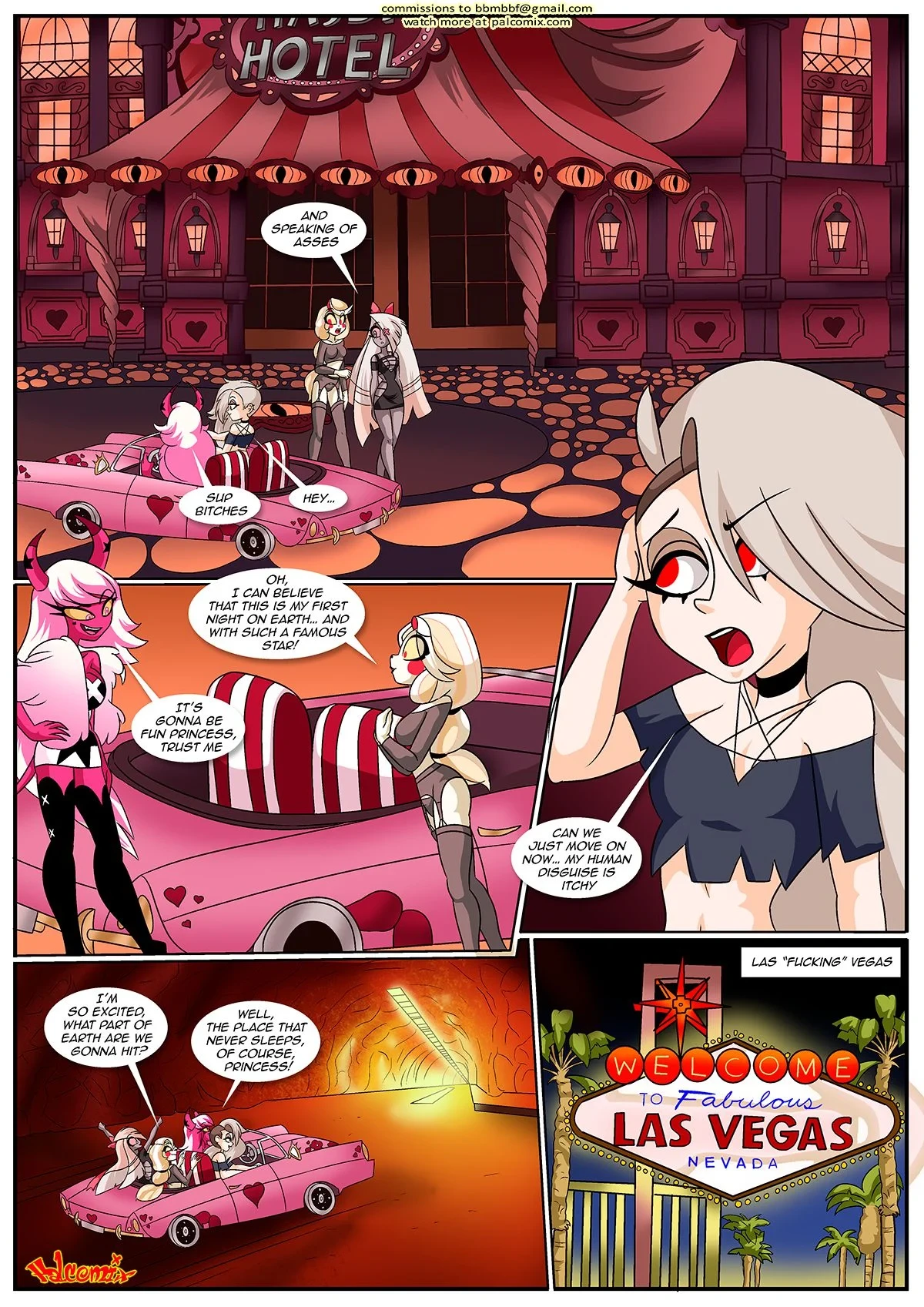 Hell of a Night (Hazbin Hotel , Helluva Boss) [PalComix] - 1 . Hell of a Night - (Hazbin Hotel , Helluva Boss) [PalComix] - Page 3