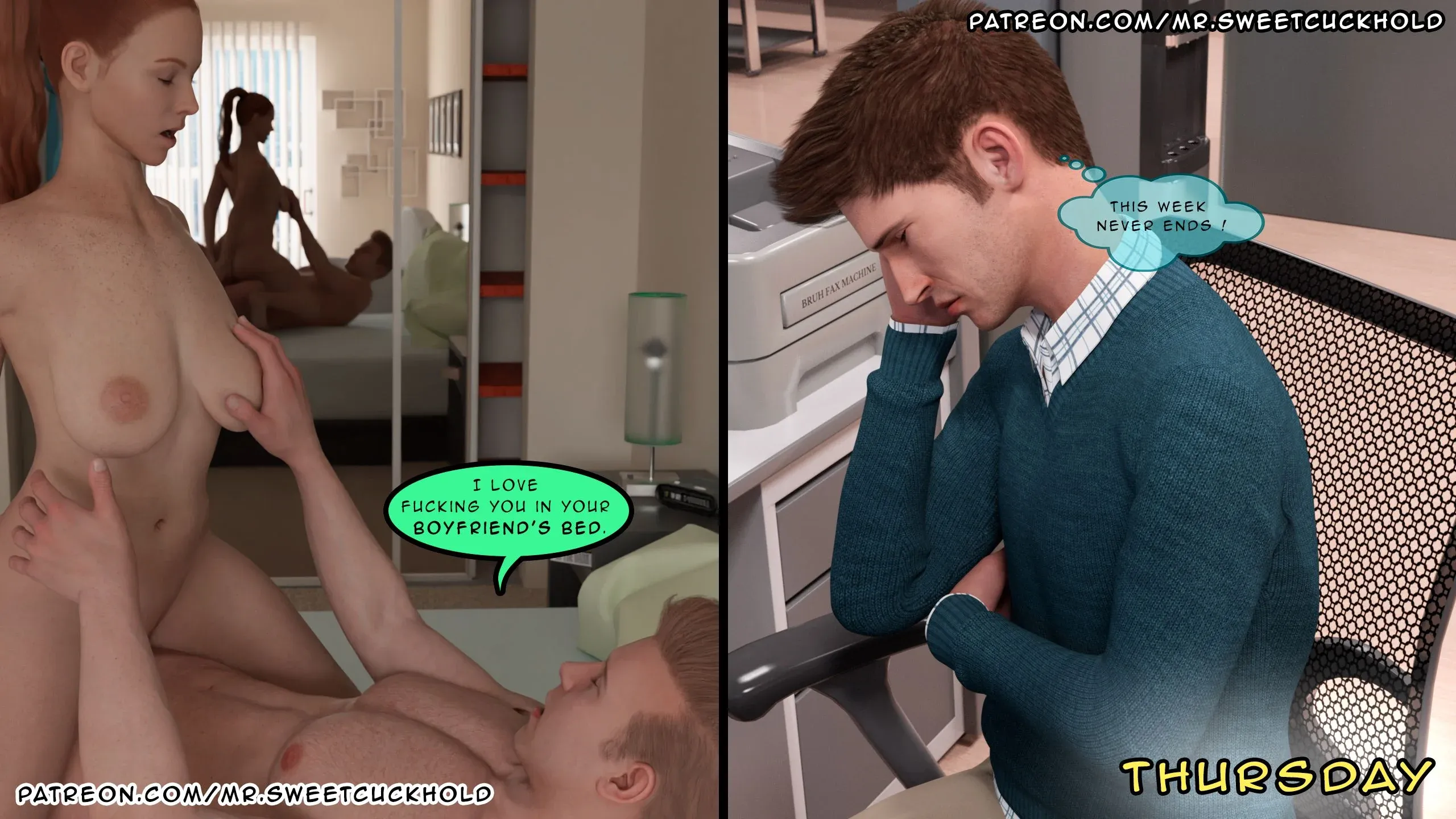 Much bigger than my boyfriend [Mr.SweetCuckhold] - 3 . Much bigger than my boyfriend - Chapter 3 - Page 105