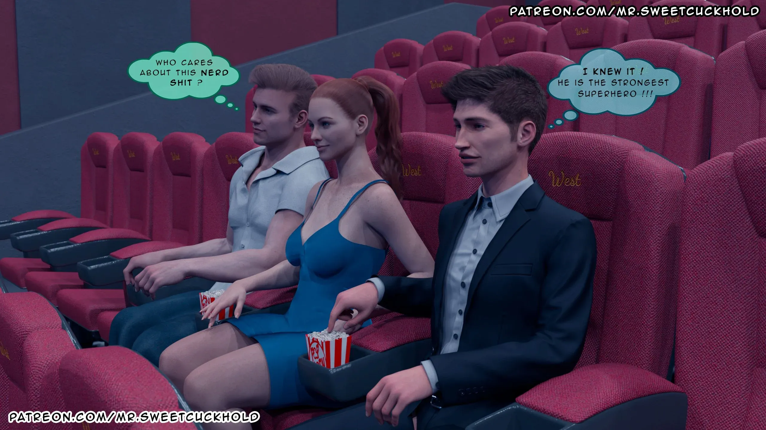 Much bigger than my boyfriend [Mr.SweetCuckhold] - 3 . Much bigger than my boyfriend - Chapter 3 - Page 153