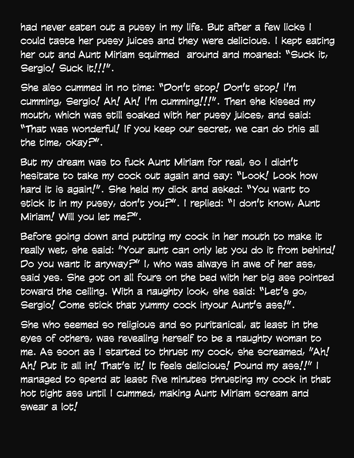 Animated Tales [WC | TF] - MY BIG ASS AUNT - Page 7