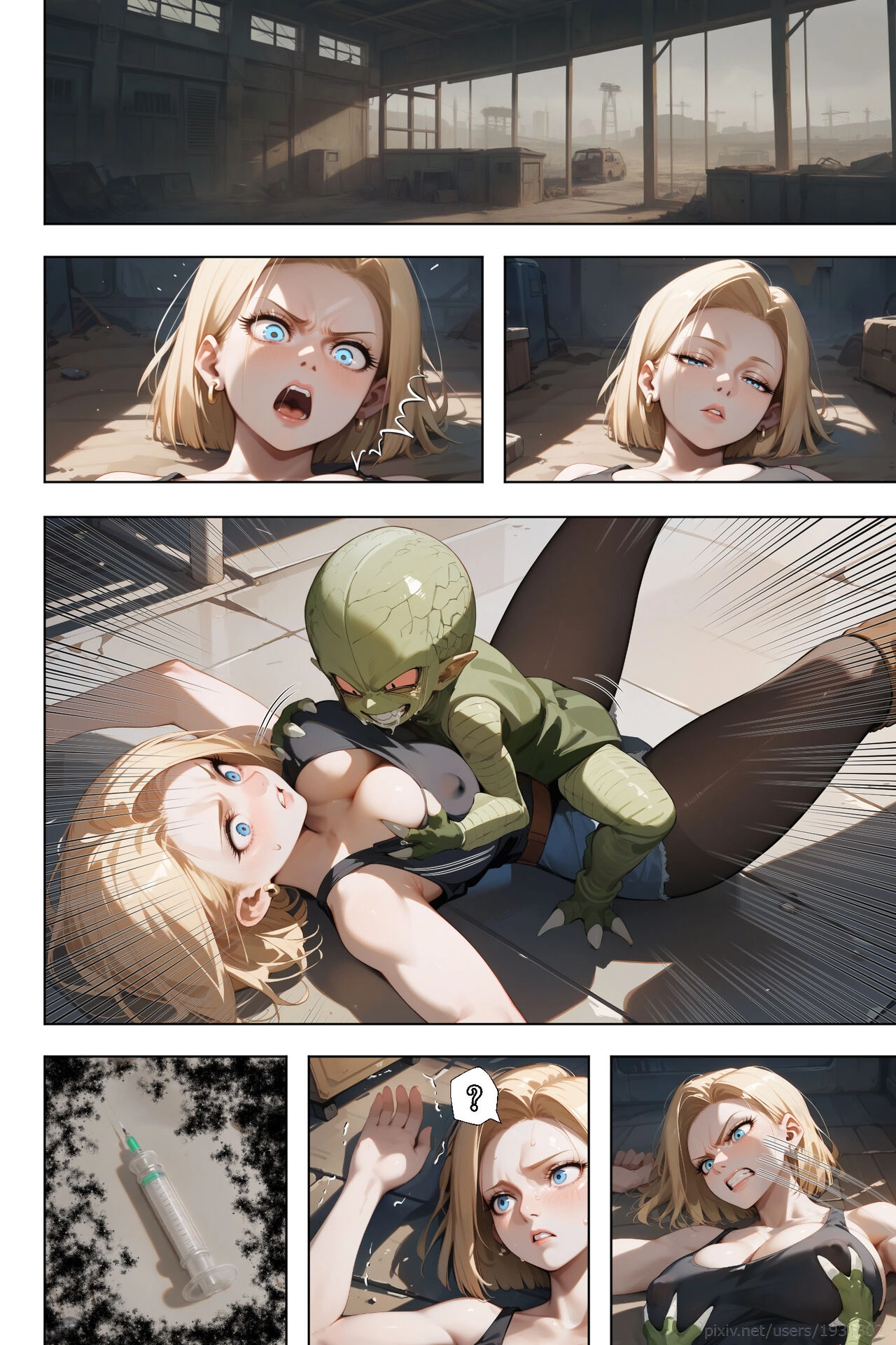 Do Android18 Birth Saibaiman’s Child [ETUS] - Do Android18 Birth Saibaiman's Child - Page 7