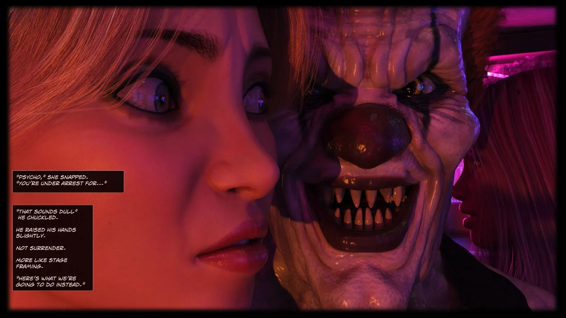 Cops VS Clowns [Sexy3DComics] - 2 . Cops VS Clowns - Chapter 2 - Page 105