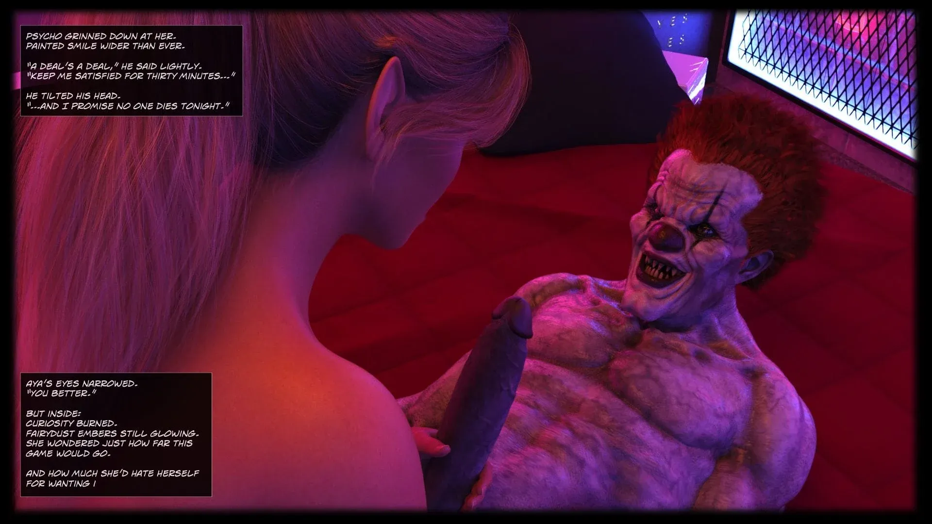 Cops VS Clowns [Sexy3DComics] - 2 . Cops VS Clowns - Chapter 2 - Page 109