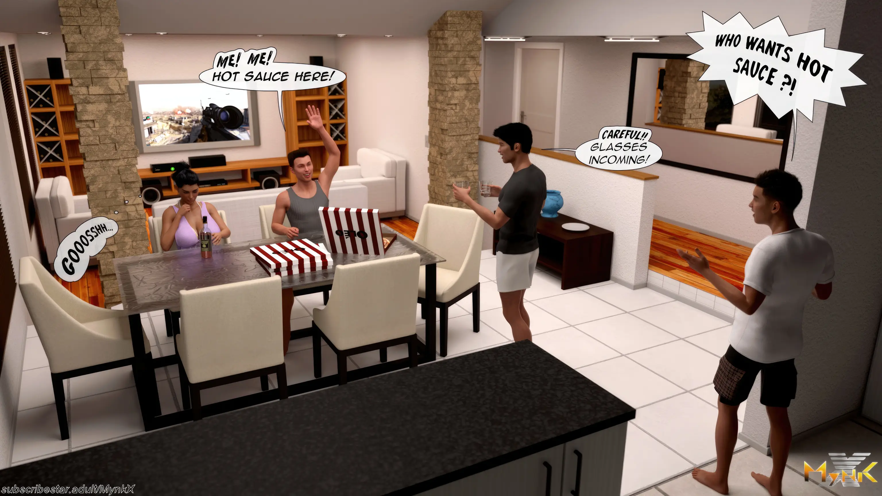Cafe Folies [Mynk 3DX] - 2 . Cafe Folies - Chapter 2 [Mynk_3DX] - Page 66