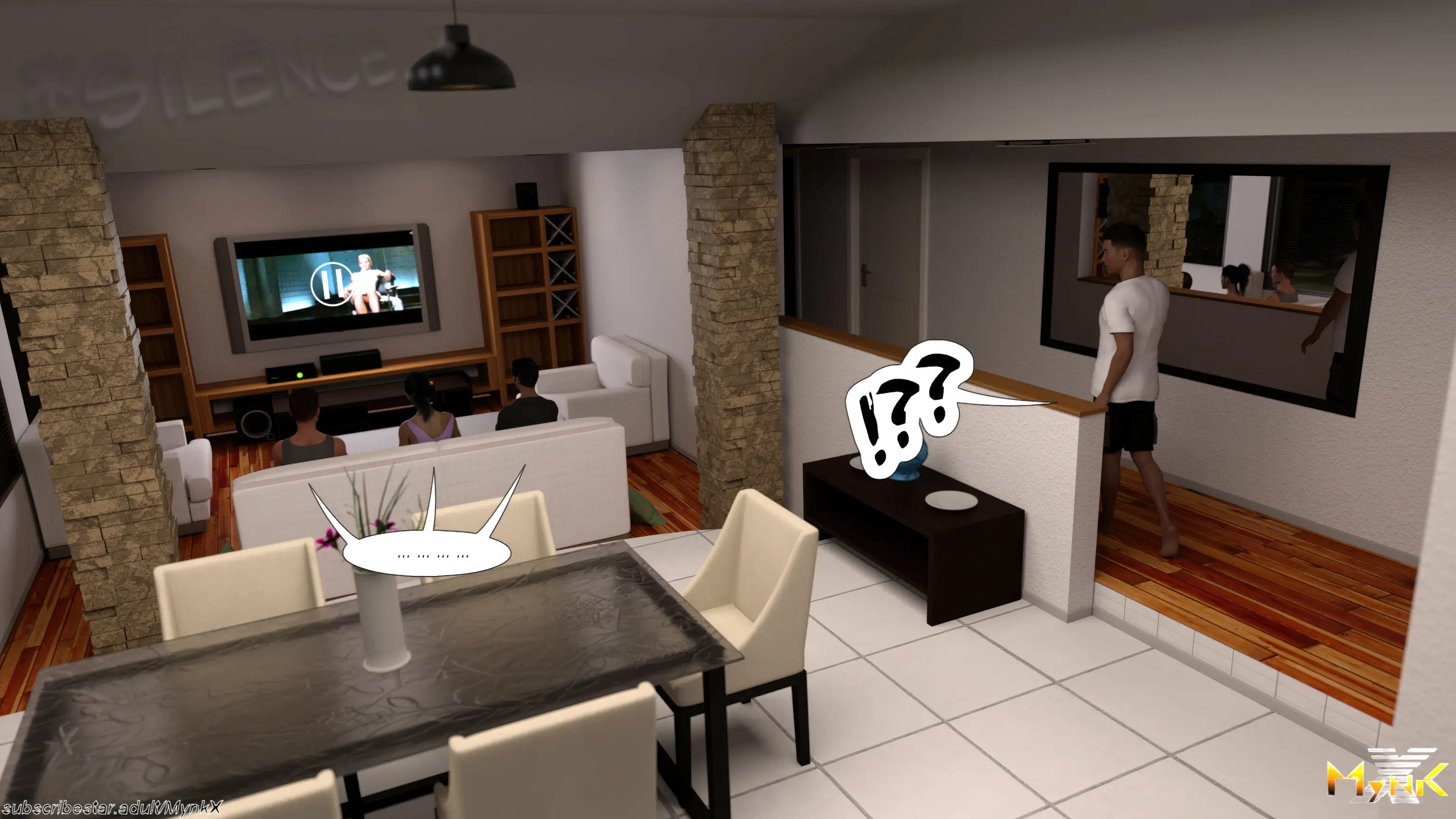 Cafe Folies [Mynk 3DX] - 3 . Cafe Folies - Chapter 3 [Mynk_3DX] - Page 14