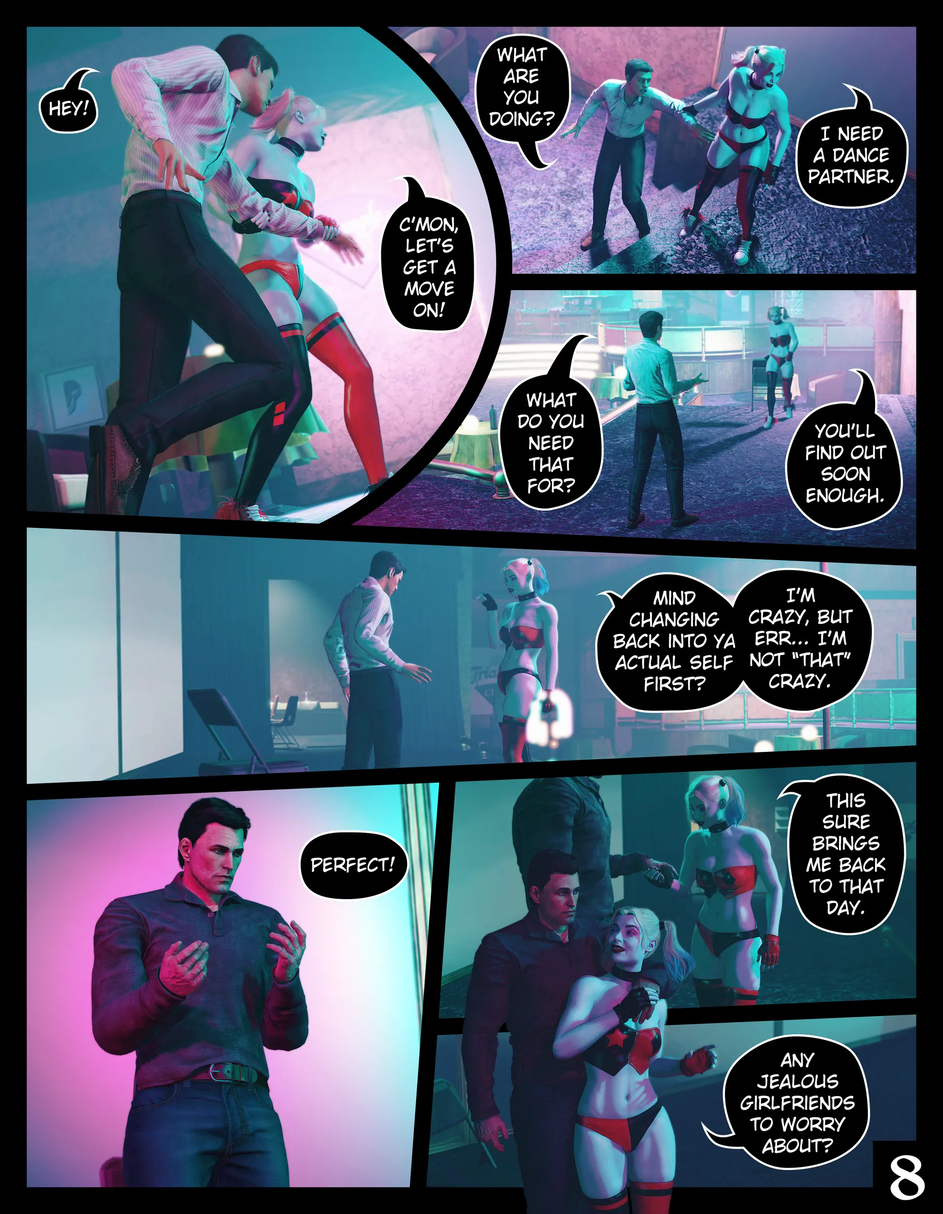 Harley Quinn – Therapy Session (Batman) - 1 . Harley Quinn - Therapy Session - Chapter 1 - Page 9