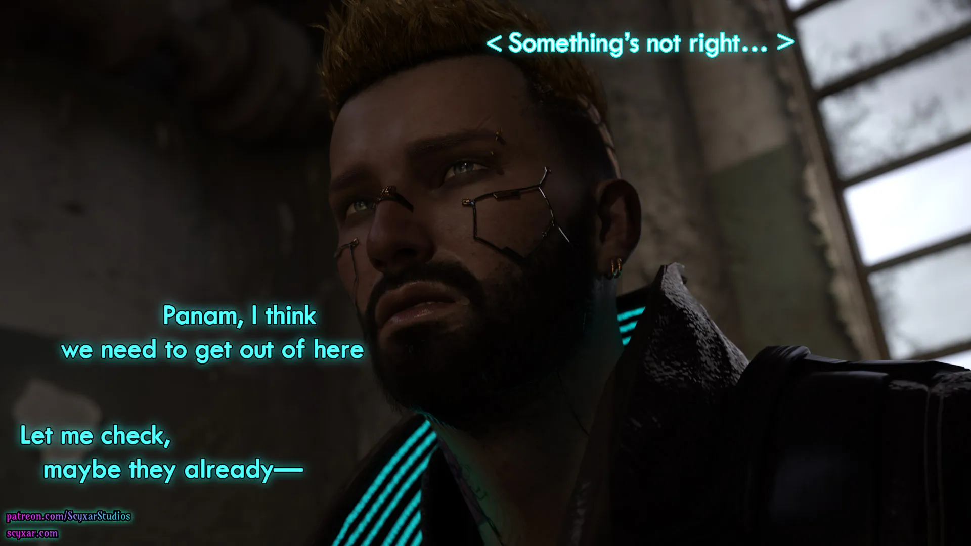 Once You Go Black, You Never Go Back (Cyberpunk) - 3 . Once You Go Black, You Never Go Back - Chapter 3 [Scyxar Studios] - Page 15