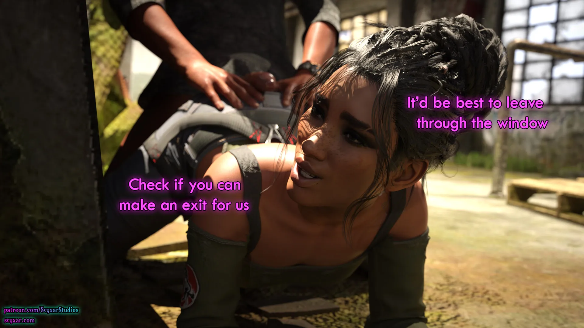 Once You Go Black, You Never Go Back (Cyberpunk) - 3 . Once You Go Black, You Never Go Back - Chapter 3 [Scyxar Studios] - Page 17