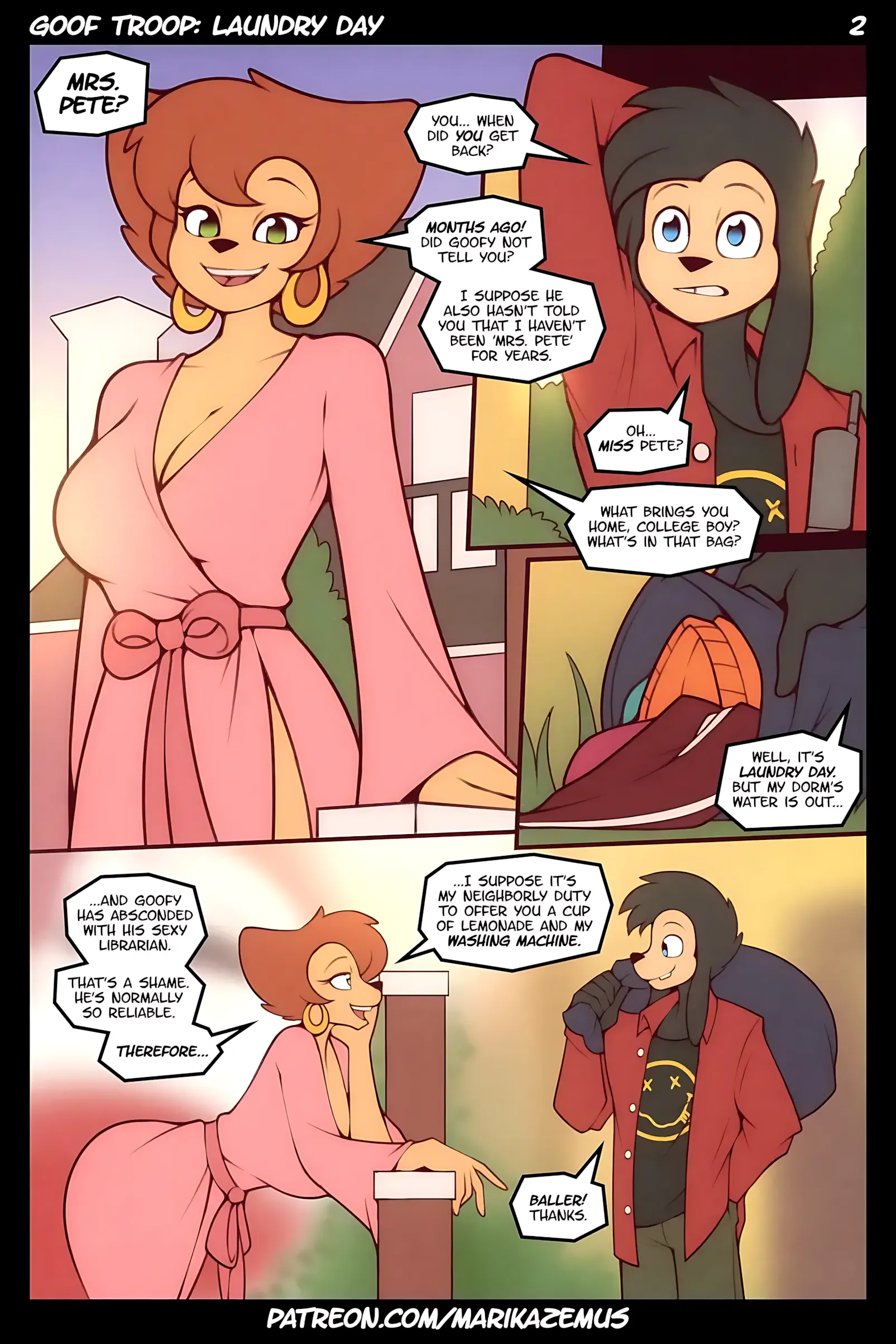 Goof Troop – Laundry Day [MarikAzemus] - 1. Laundry Day - Chapter 1 [Goof Troop] - Page 3