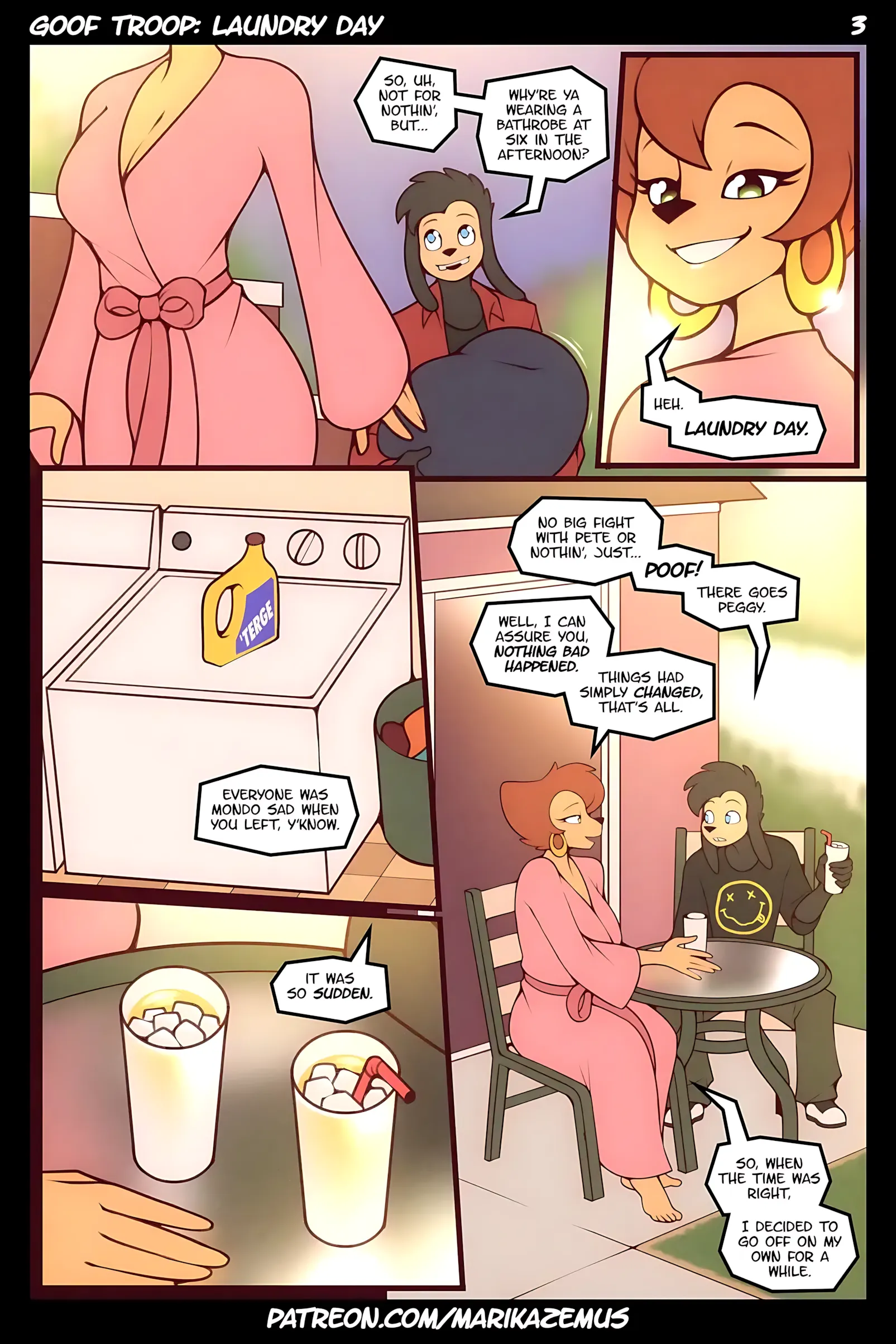 Goof Troop – Laundry Day [MarikAzemus] - 1. Laundry Day - Chapter 1 [Goof Troop] - Page 4
