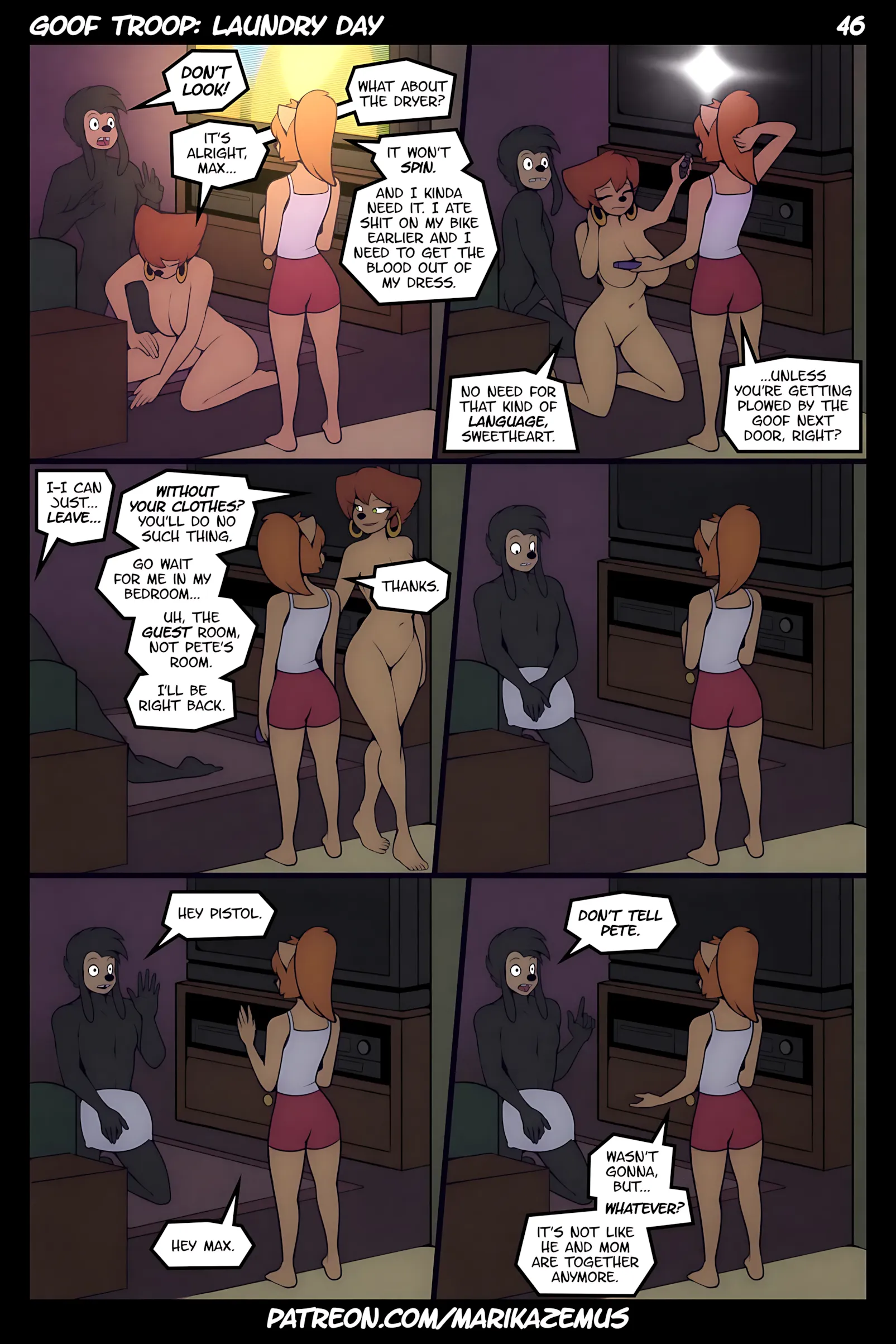 Goof Troop – Laundry Day [MarikAzemus] - 1. Laundry Day - Chapter 1 [Goof Troop] - Page 47