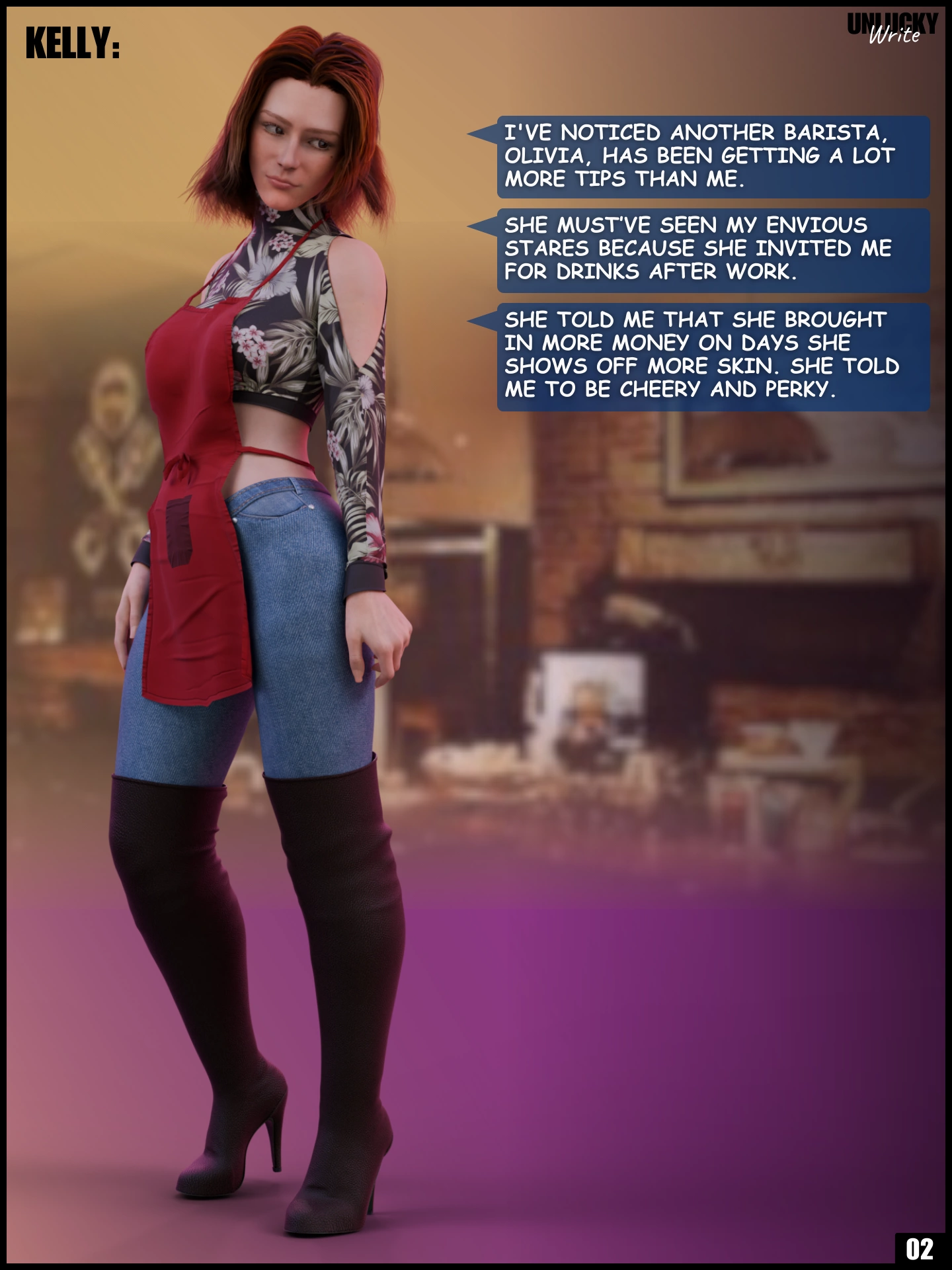 Coffee Corruption [UnluckyWrite] - Coffee Corruption - Page 4