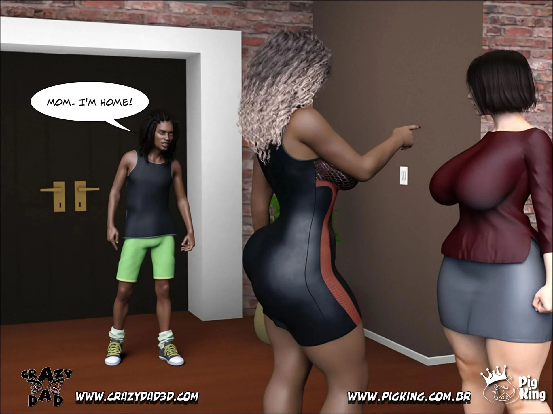 Foster Mother [CrazyDad3D] -  Foster Mother - Part - 14 [CrazyDad3D] - Page 42