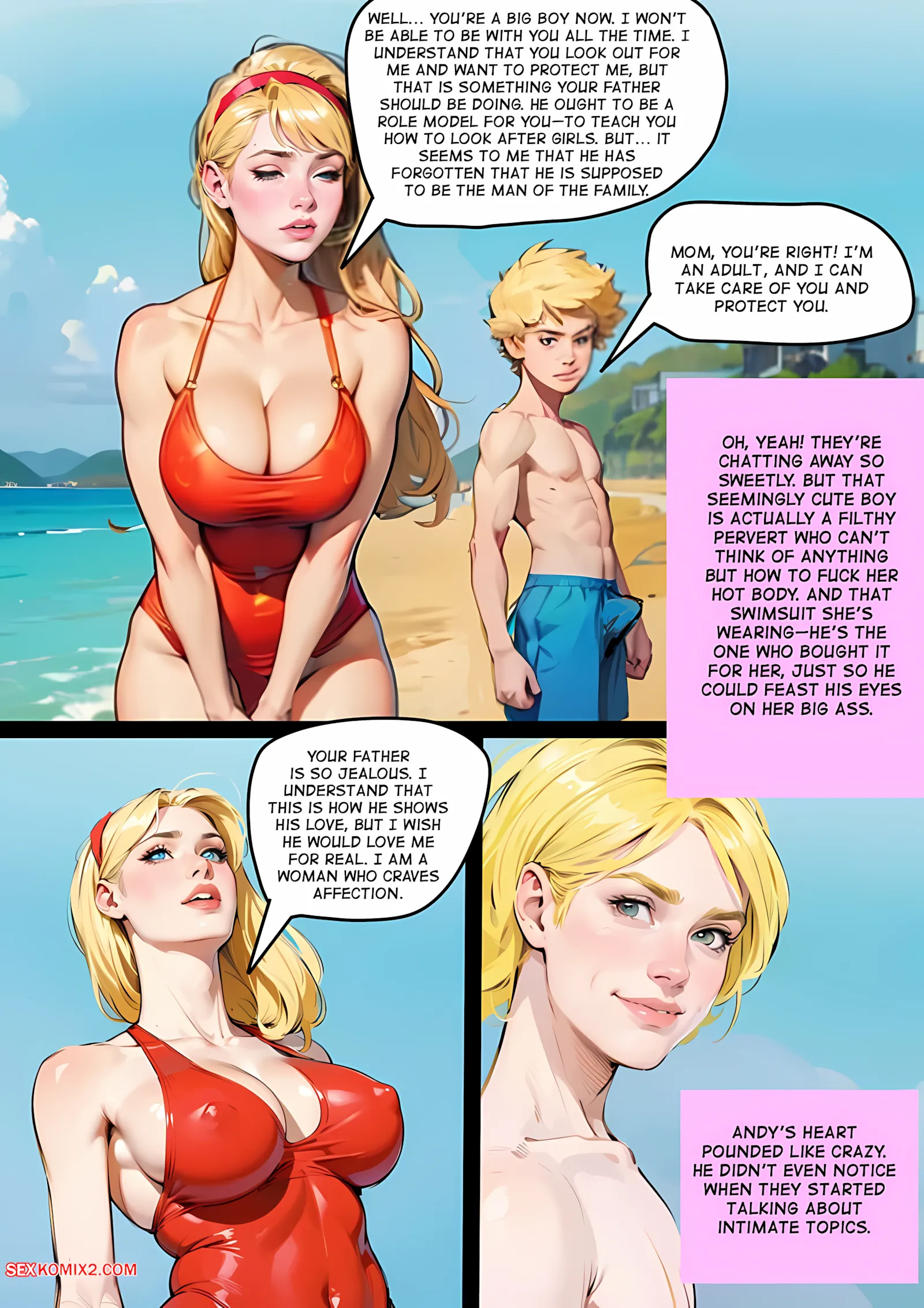 Mama’s boy [mr cookie] AI - 1. Mama's BOY [AI Gen] - Page 6