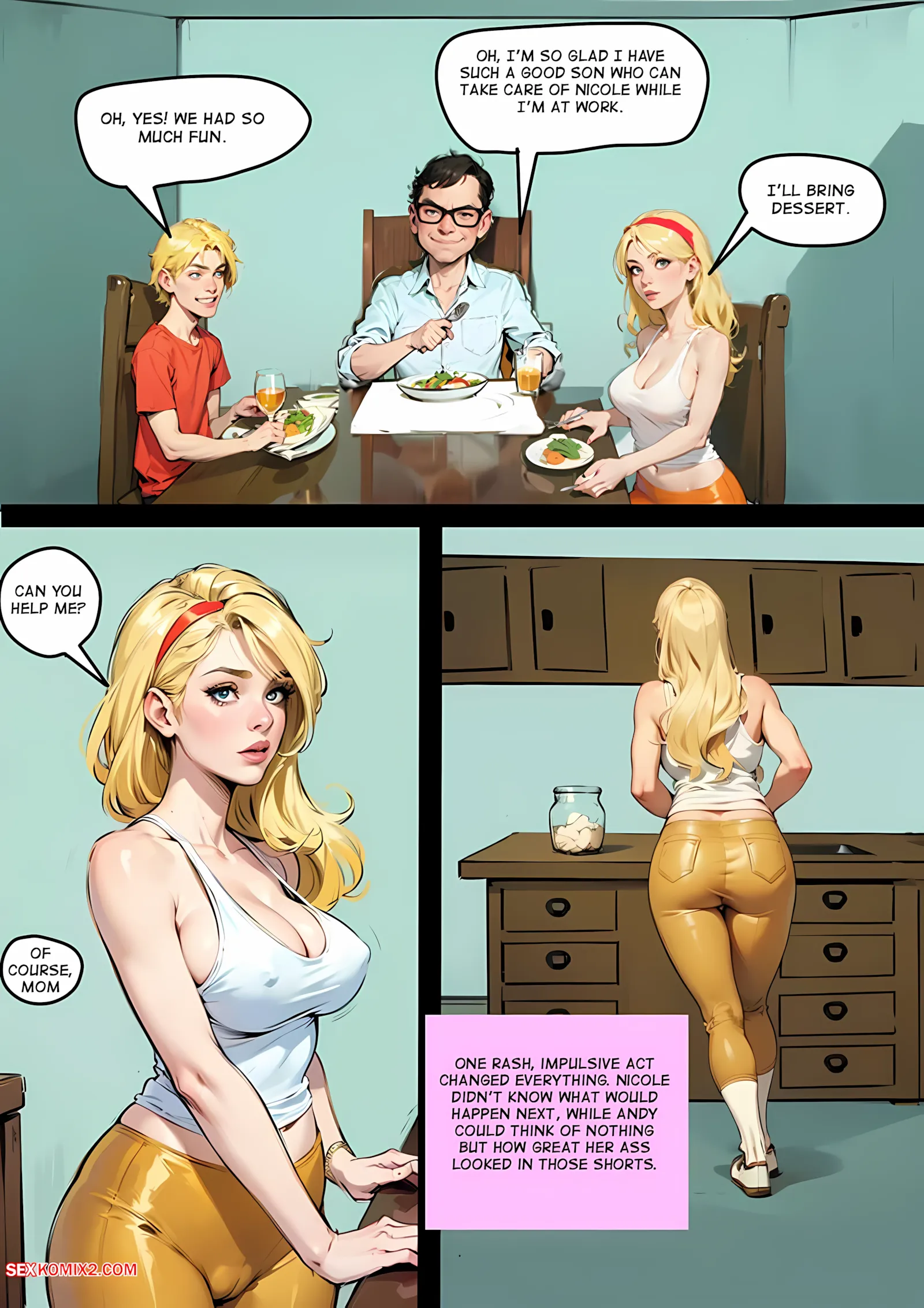 Mama’s boy [mr cookie] AI - 1. Mama's BOY [AI Gen] - Page 13