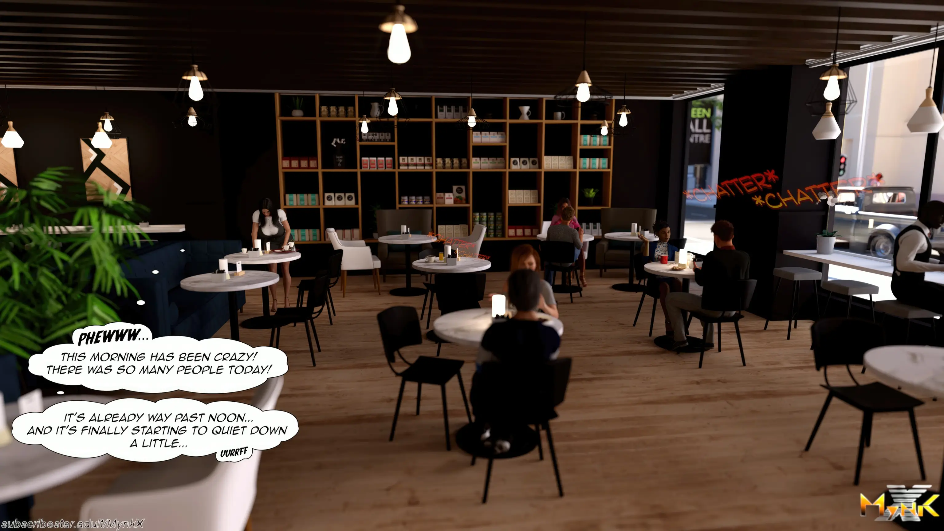 Cafe Folies [Mynk 3DX] - 5a . Cafe Folies - Chapter 5 [Mynk_3DX] - Page 3