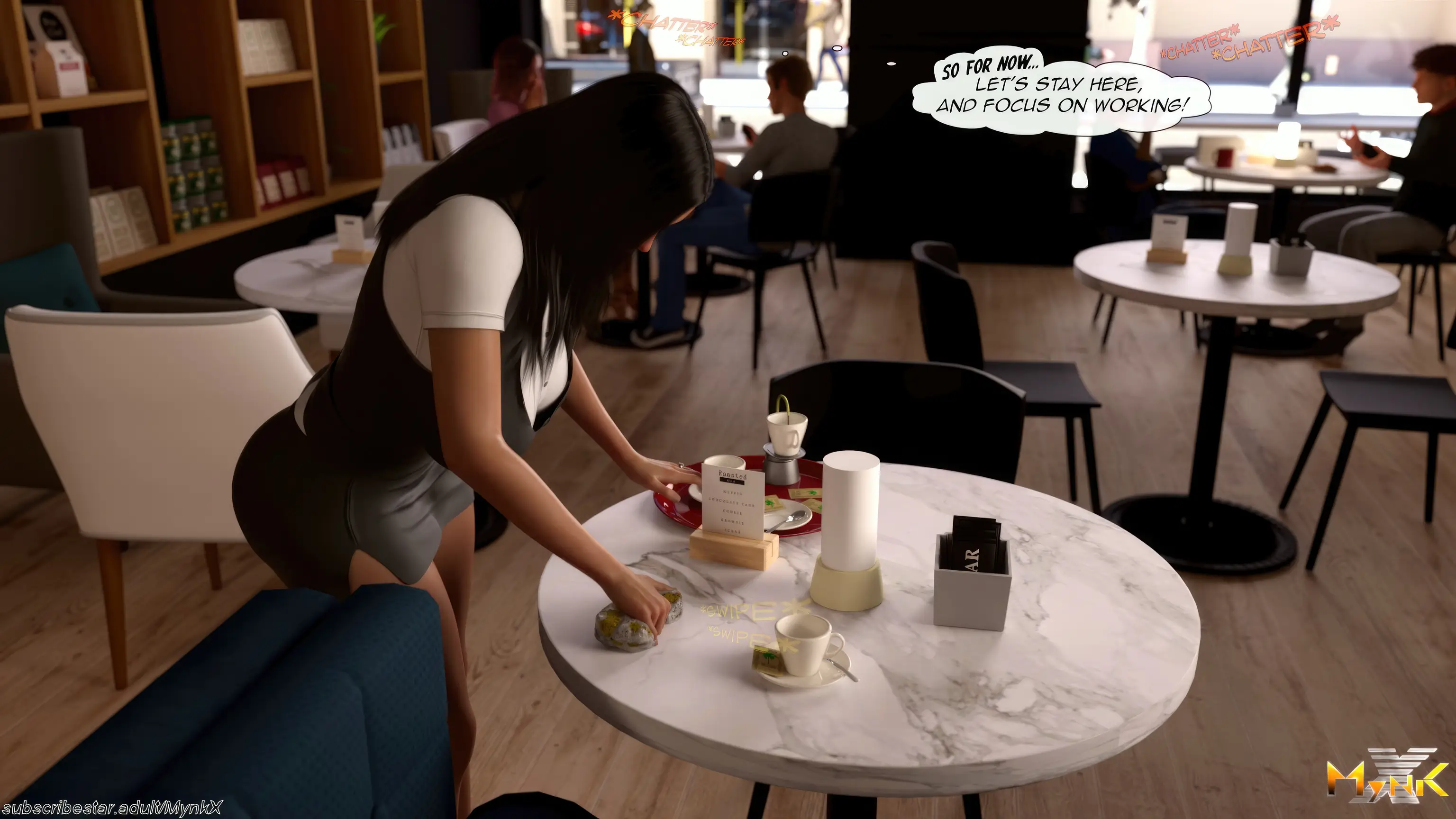 Cafe Folies [Mynk 3DX] - 5a . Cafe Folies - Chapter 5 [Mynk_3DX] - Page 6