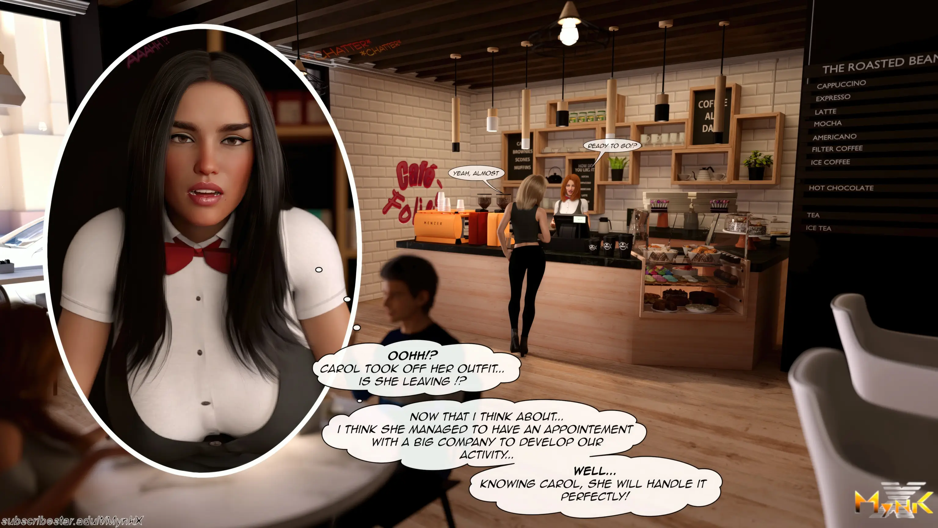 Cafe Folies [Mynk 3DX] - 5a . Cafe Folies - Chapter 5 [Mynk_3DX] - Page 7