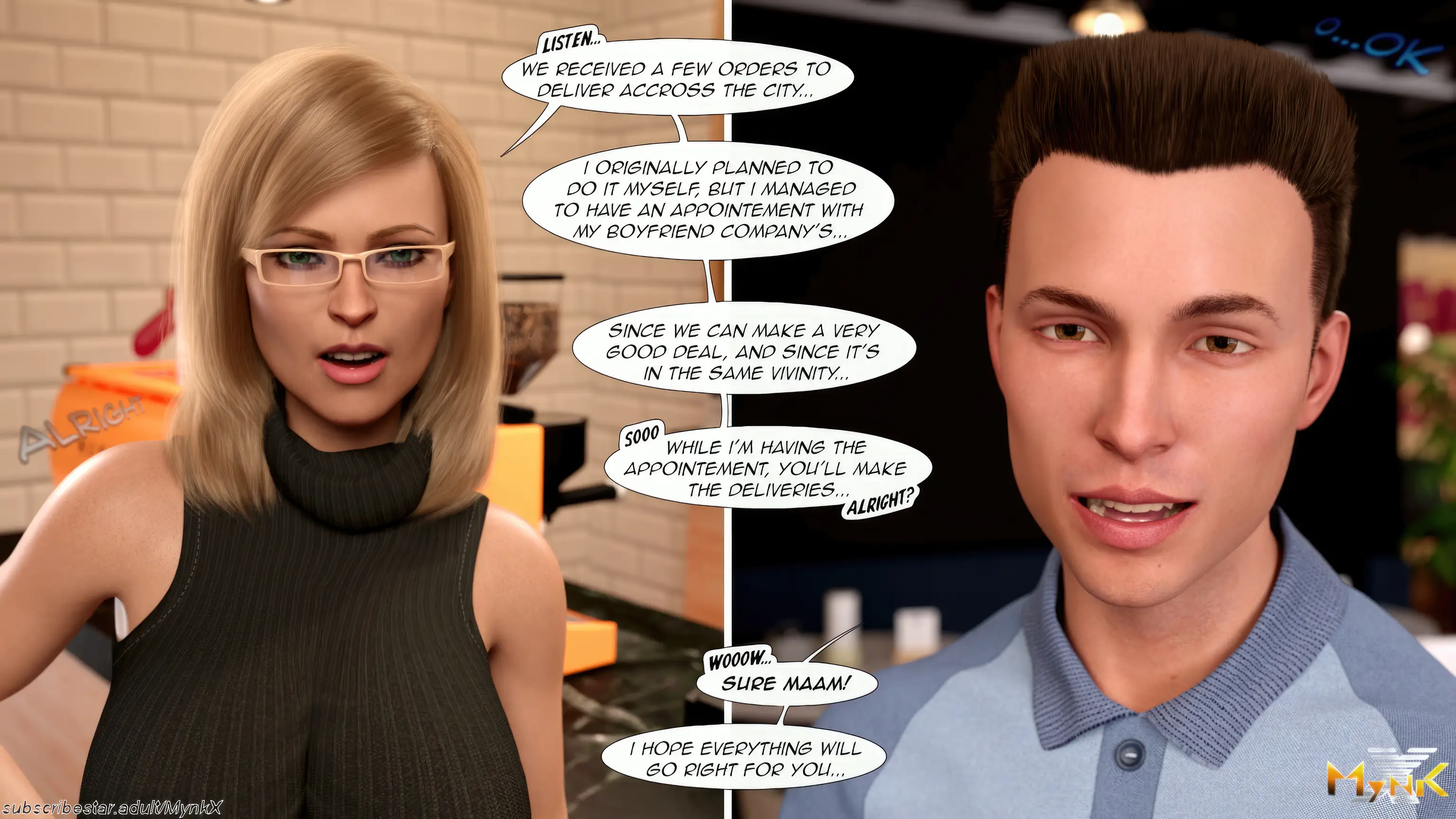 Cafe Folies [Mynk 3DX] - 5a . Cafe Folies - Chapter 5 [Mynk_3DX] - Page 26