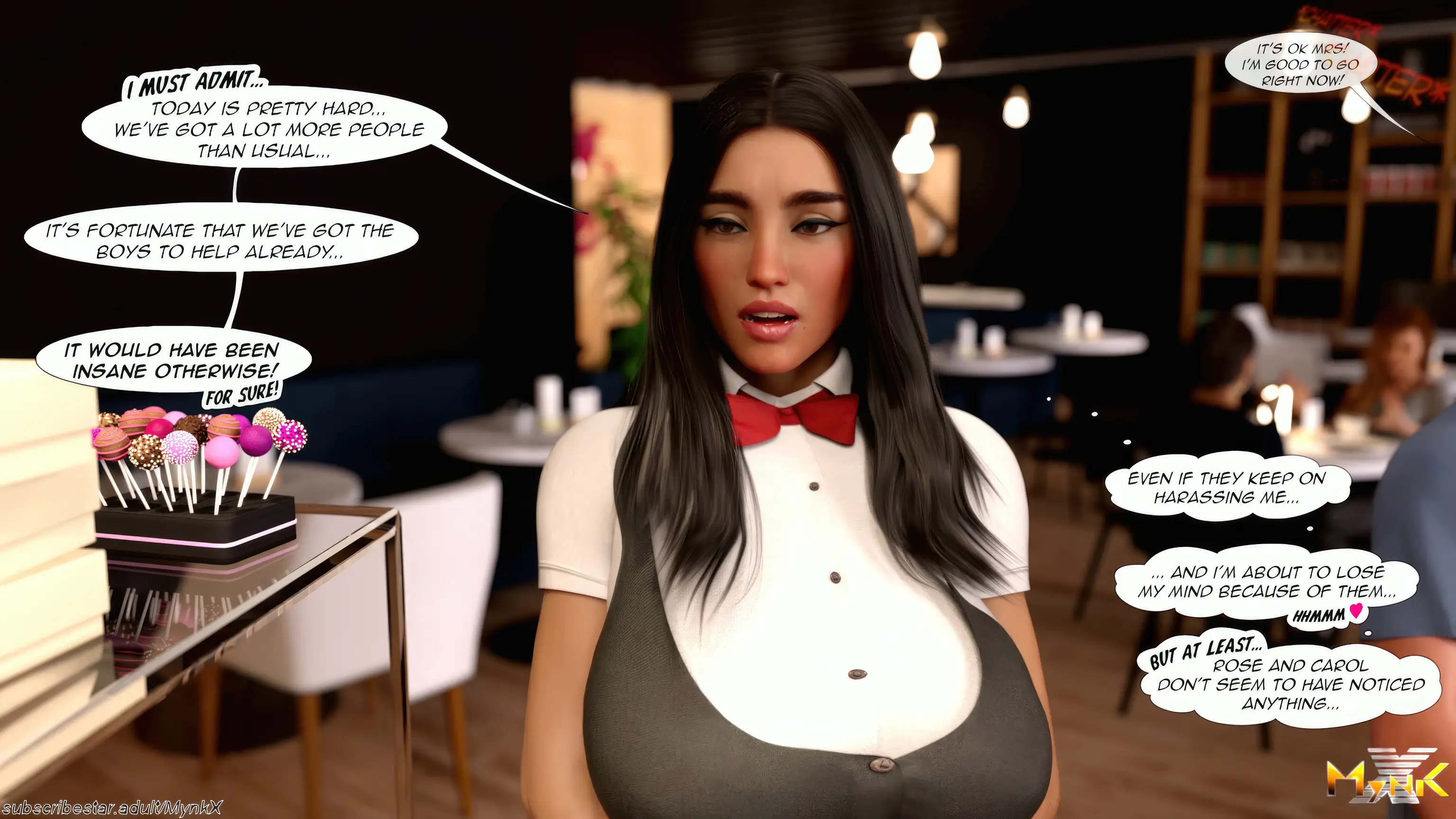 Cafe Folies [Mynk 3DX] - 5a . Cafe Folies - Chapter 5 [Mynk_3DX] - Page 28
