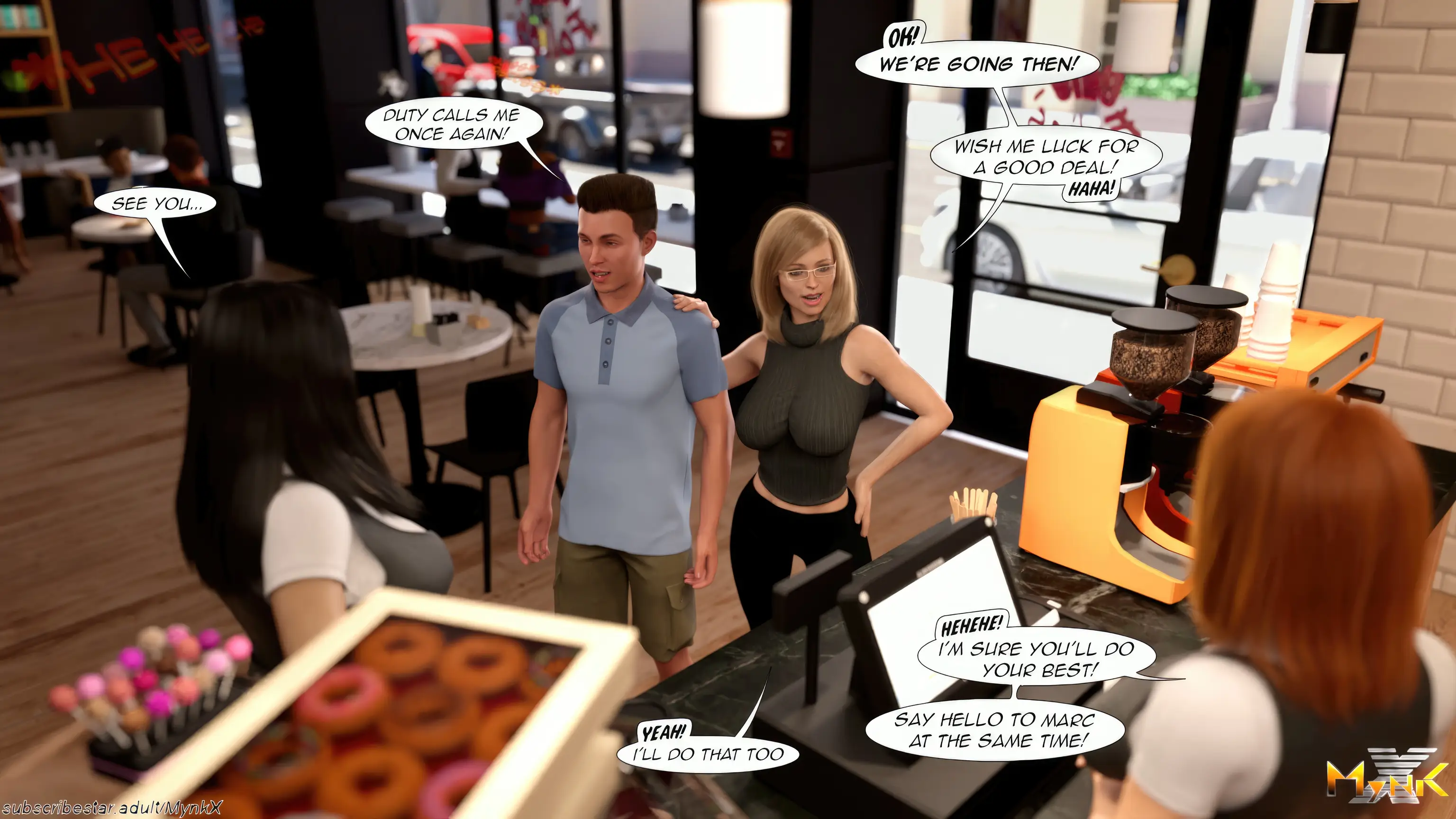 Cafe Folies [Mynk 3DX] - 5a . Cafe Folies - Chapter 5 [Mynk_3DX] - Page 29