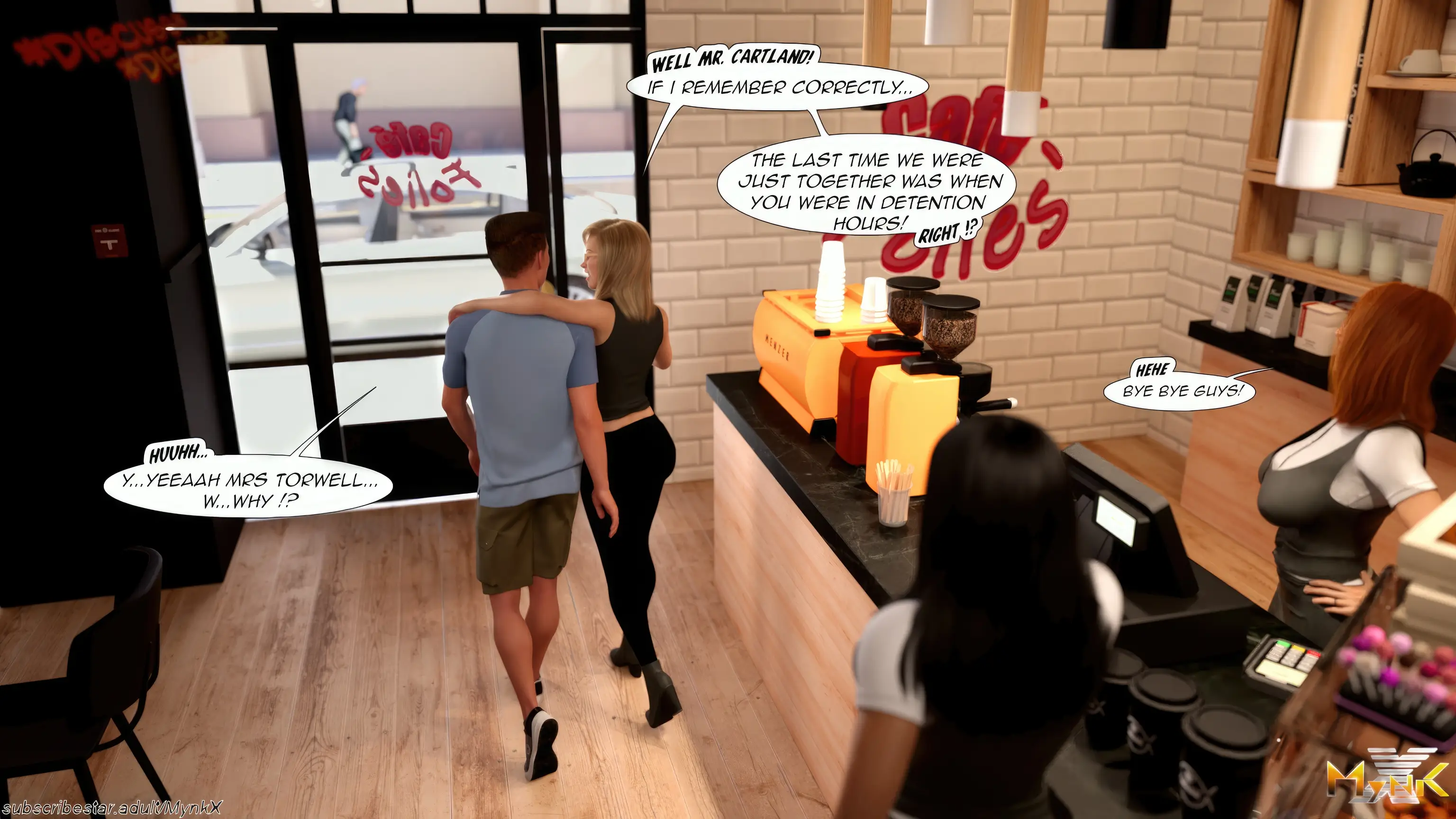 Cafe Folies [Mynk 3DX] - 5a . Cafe Folies - Chapter 5 [Mynk_3DX] - Page 32