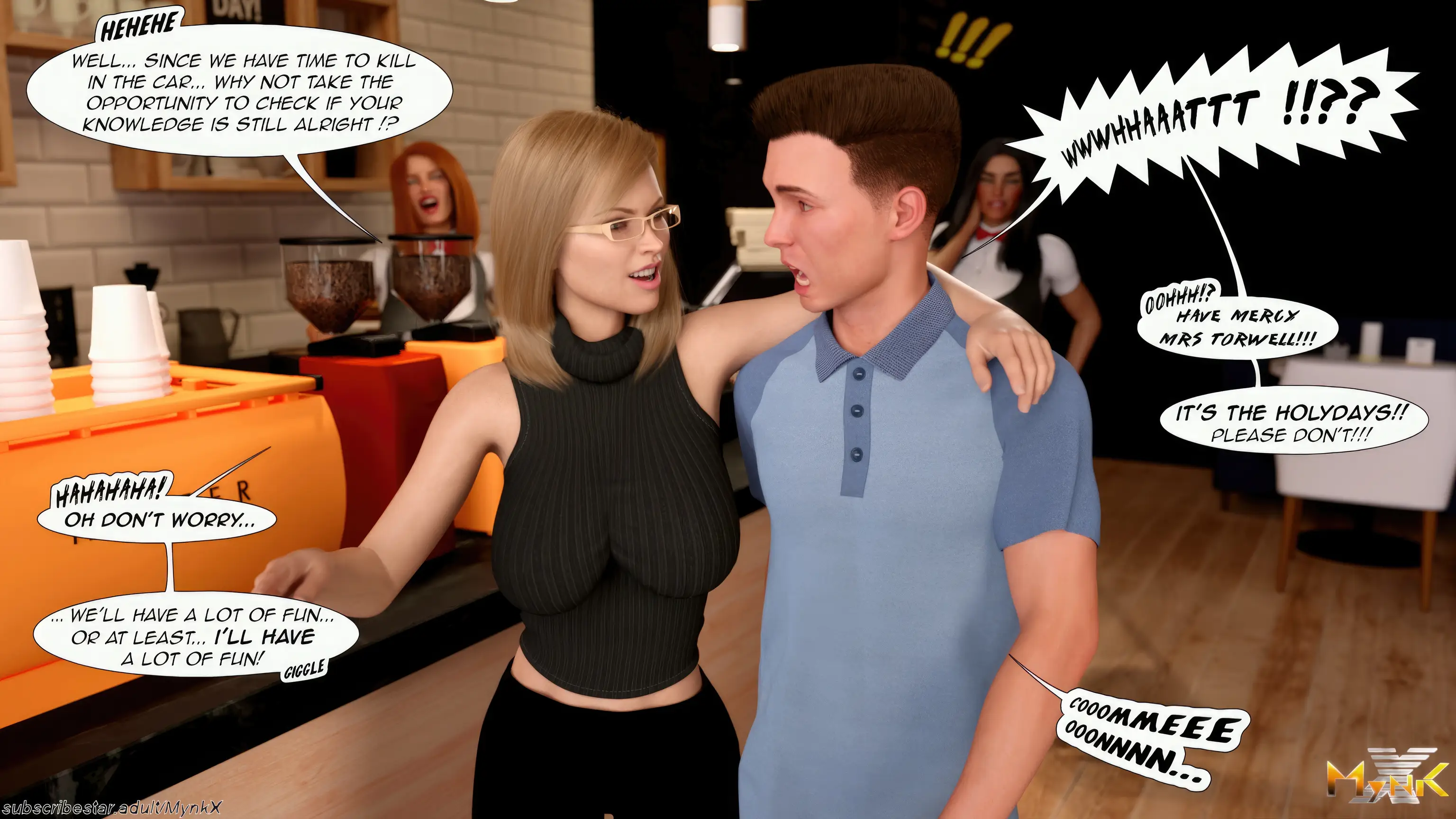Cafe Folies [Mynk 3DX] - 5a . Cafe Folies - Chapter 5 [Mynk_3DX] - Page 33