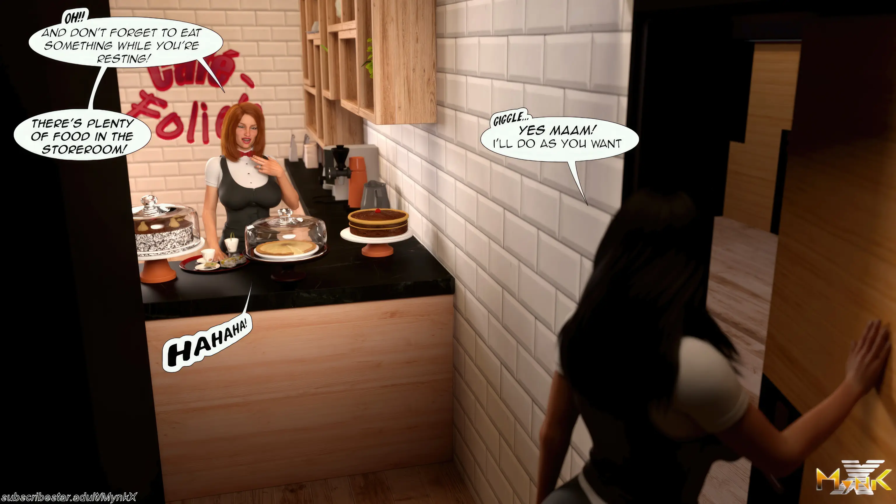 Cafe Folies [Mynk 3DX] - 5a . Cafe Folies - Chapter 5 [Mynk_3DX] - Page 39