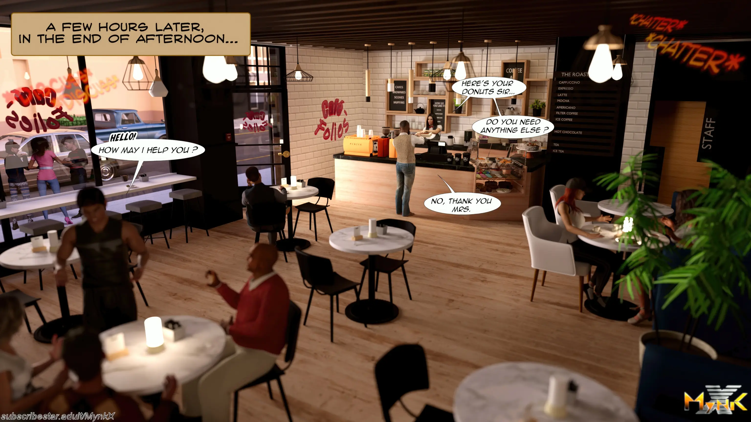 Cafe Folies [Mynk 3DX] - 5a . Cafe Folies - Chapter 5 [Mynk_3DX] - Page 130