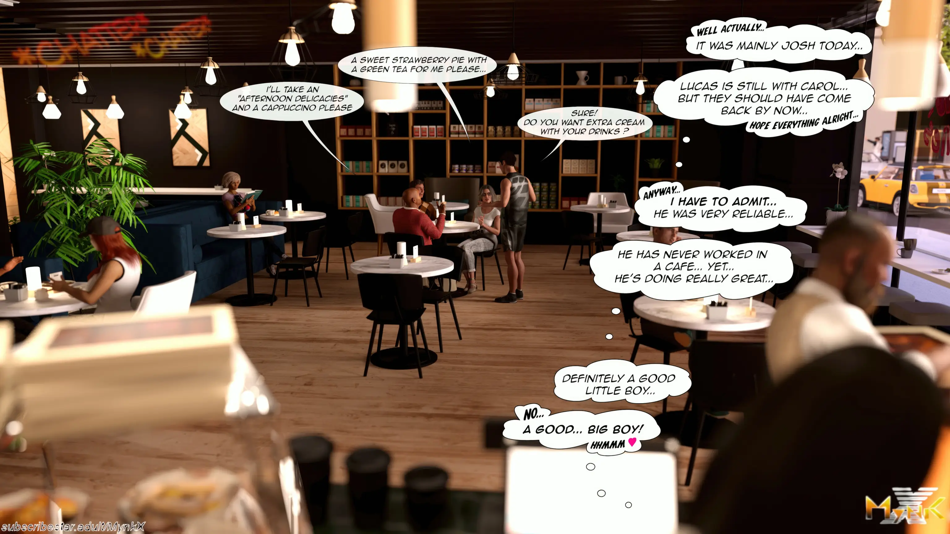 Cafe Folies [Mynk 3DX] - 5a . Cafe Folies - Chapter 5 [Mynk_3DX] - Page 132