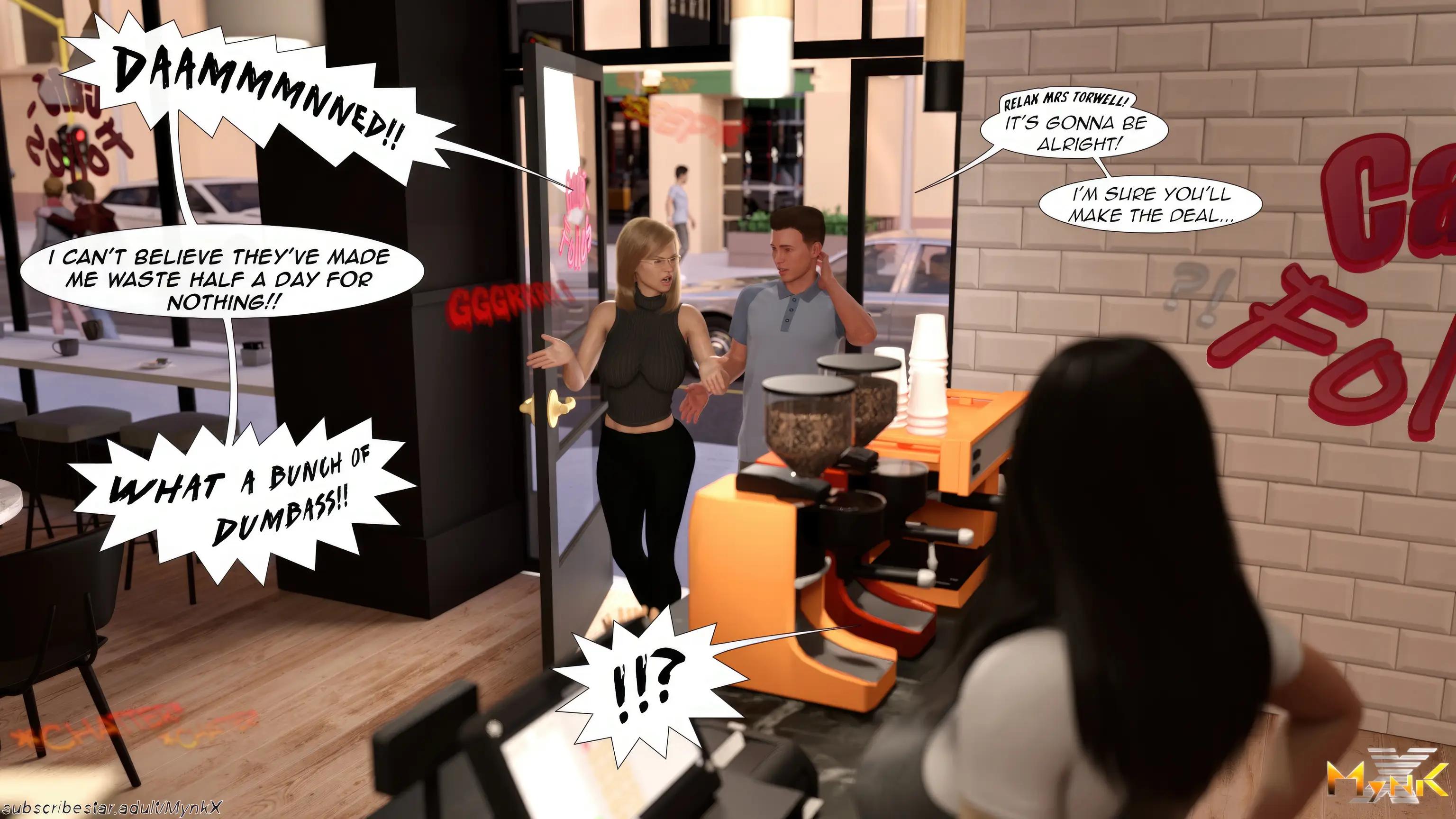 Cafe Folies [Mynk 3DX] - 5a . Cafe Folies - Chapter 5 [Mynk_3DX] - Page 134
