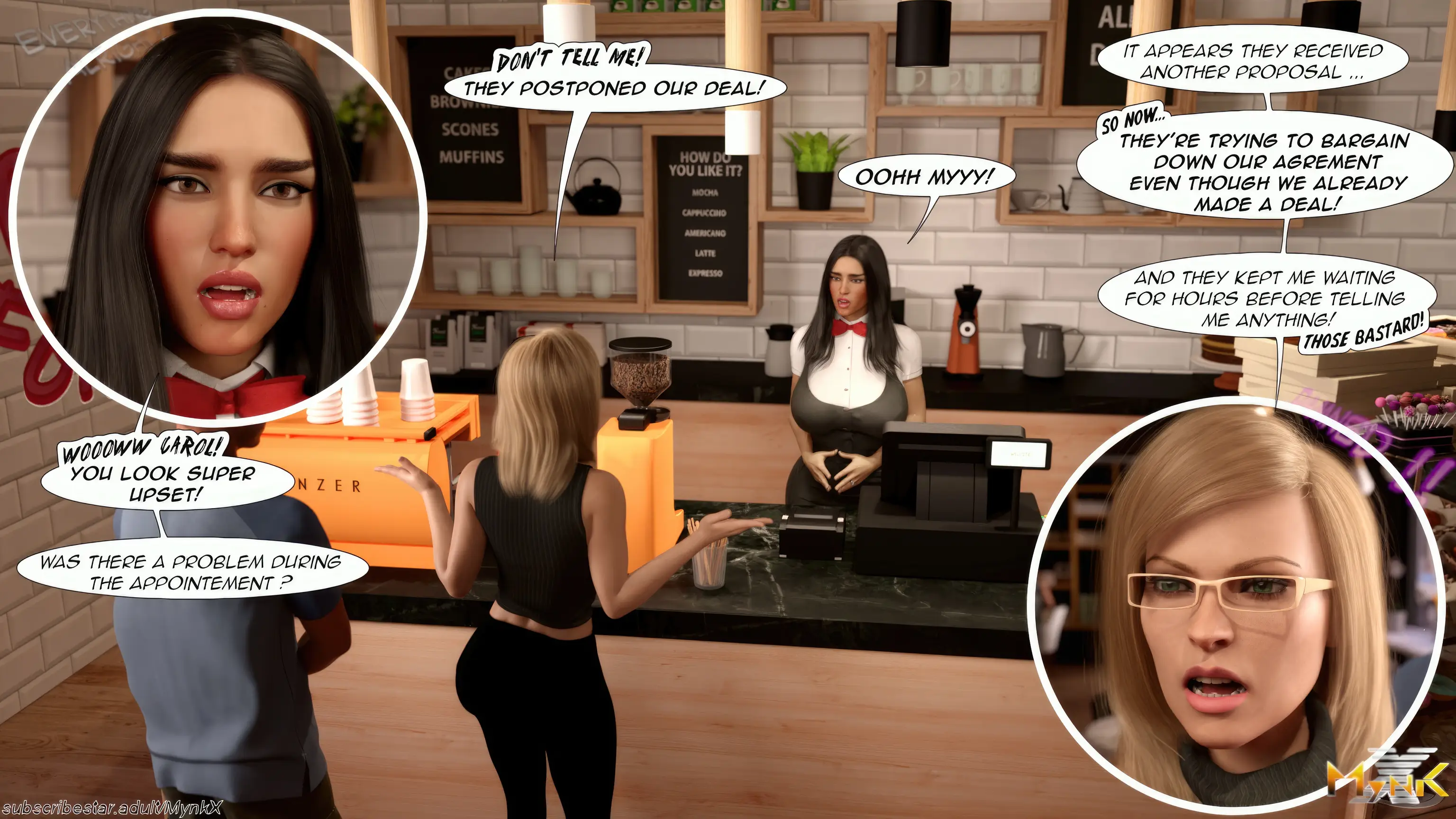 Cafe Folies [Mynk 3DX] - 5a . Cafe Folies - Chapter 5 [Mynk_3DX] - Page 135