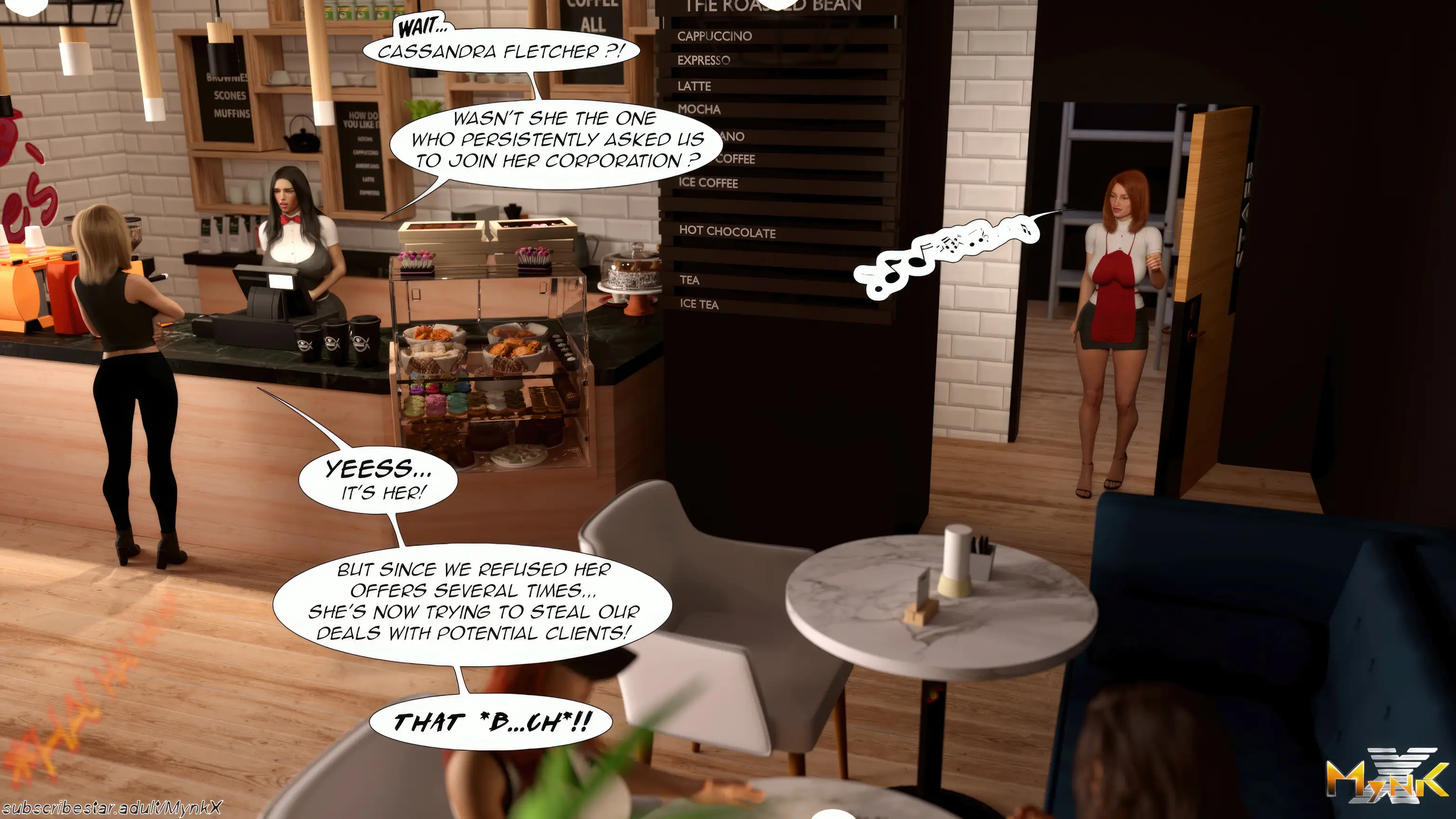 Cafe Folies [Mynk 3DX] - 5a . Cafe Folies - Chapter 5 [Mynk_3DX] - Page 137