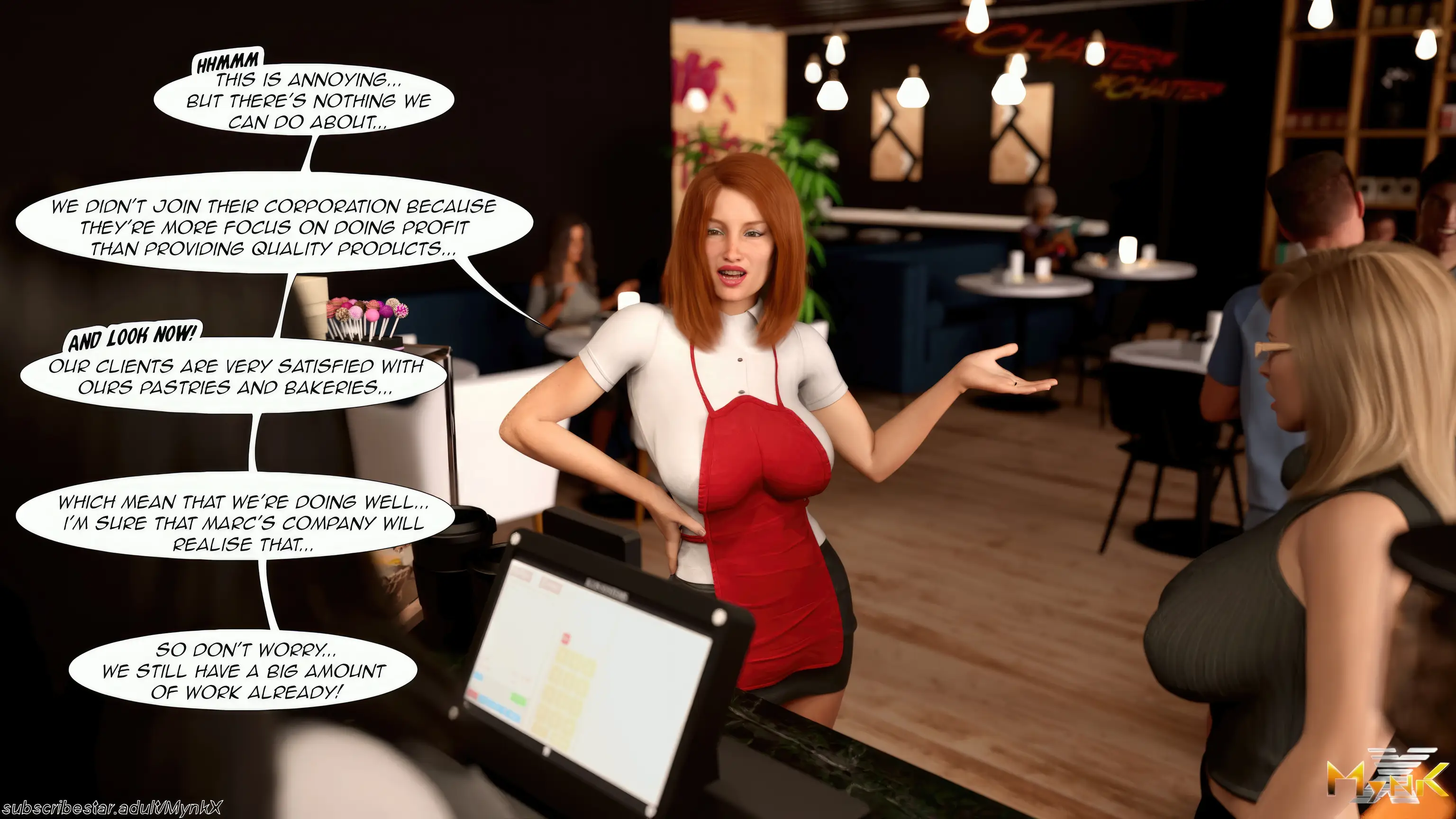 Cafe Folies [Mynk 3DX] - 5a . Cafe Folies - Chapter 5 [Mynk_3DX] - Page 140