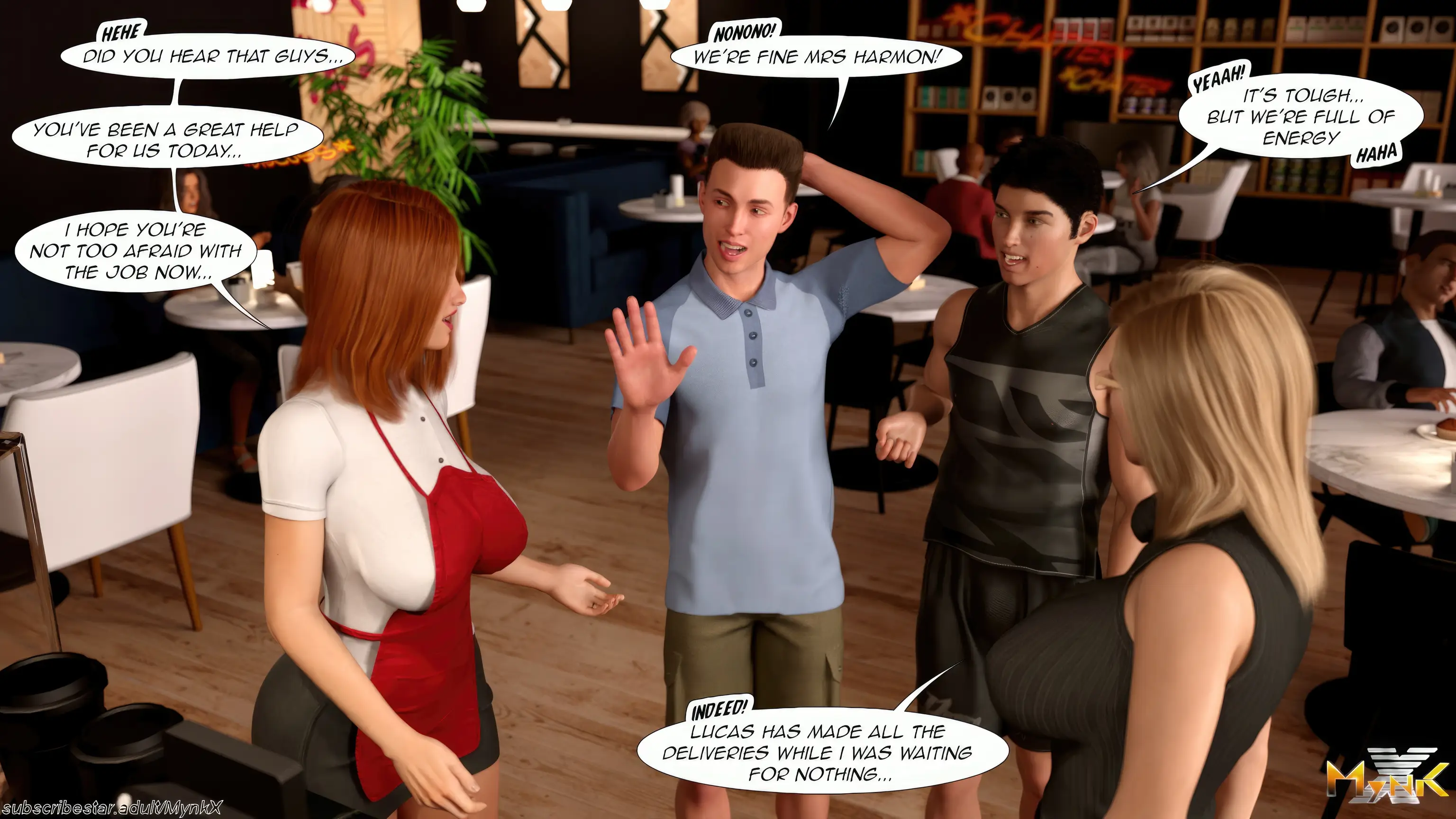 Cafe Folies [Mynk 3DX] - 5a . Cafe Folies - Chapter 5 [Mynk_3DX] - Page 143