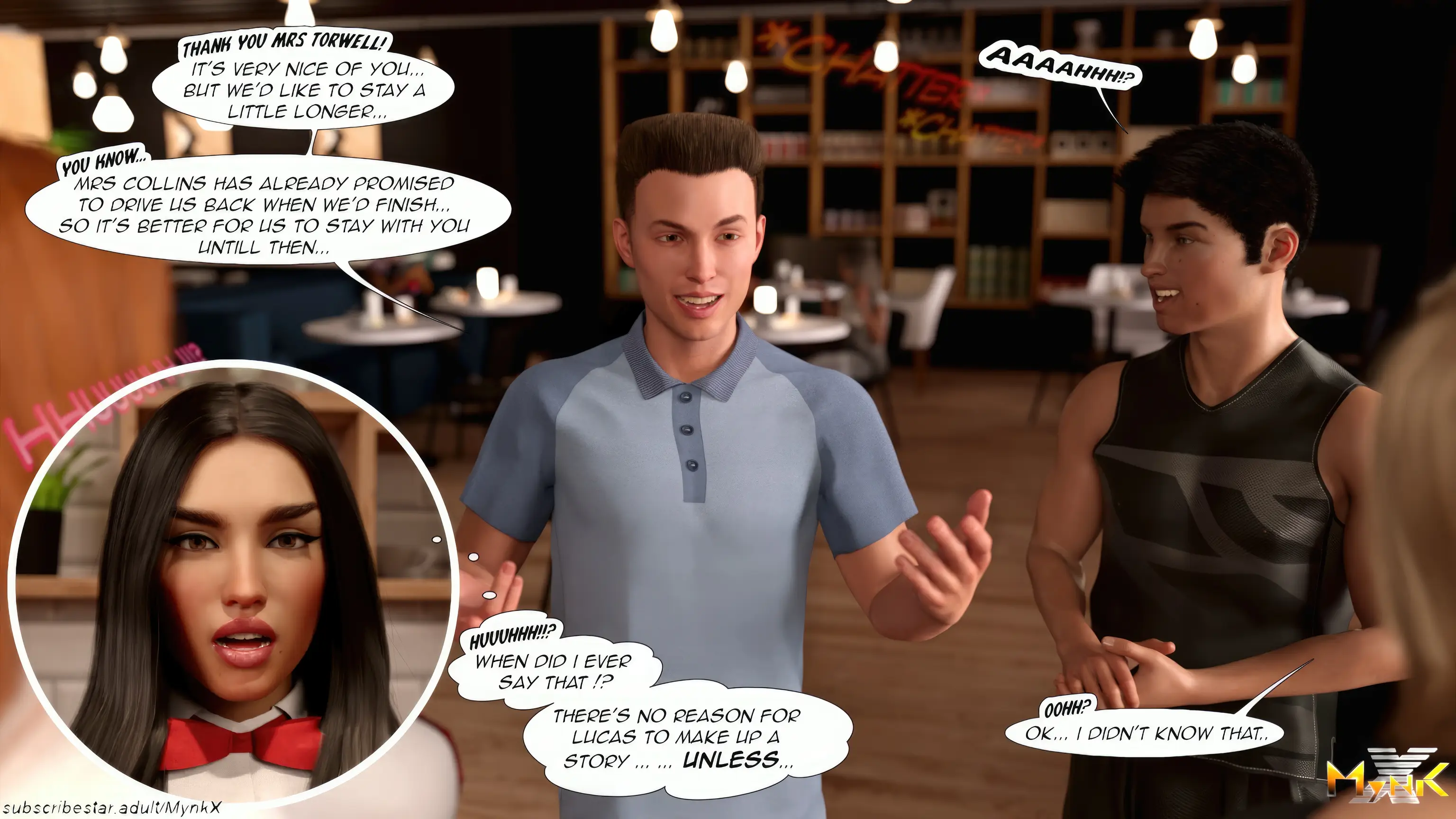 Cafe Folies [Mynk 3DX] - 5a . Cafe Folies - Chapter 5 [Mynk_3DX] - Page 145