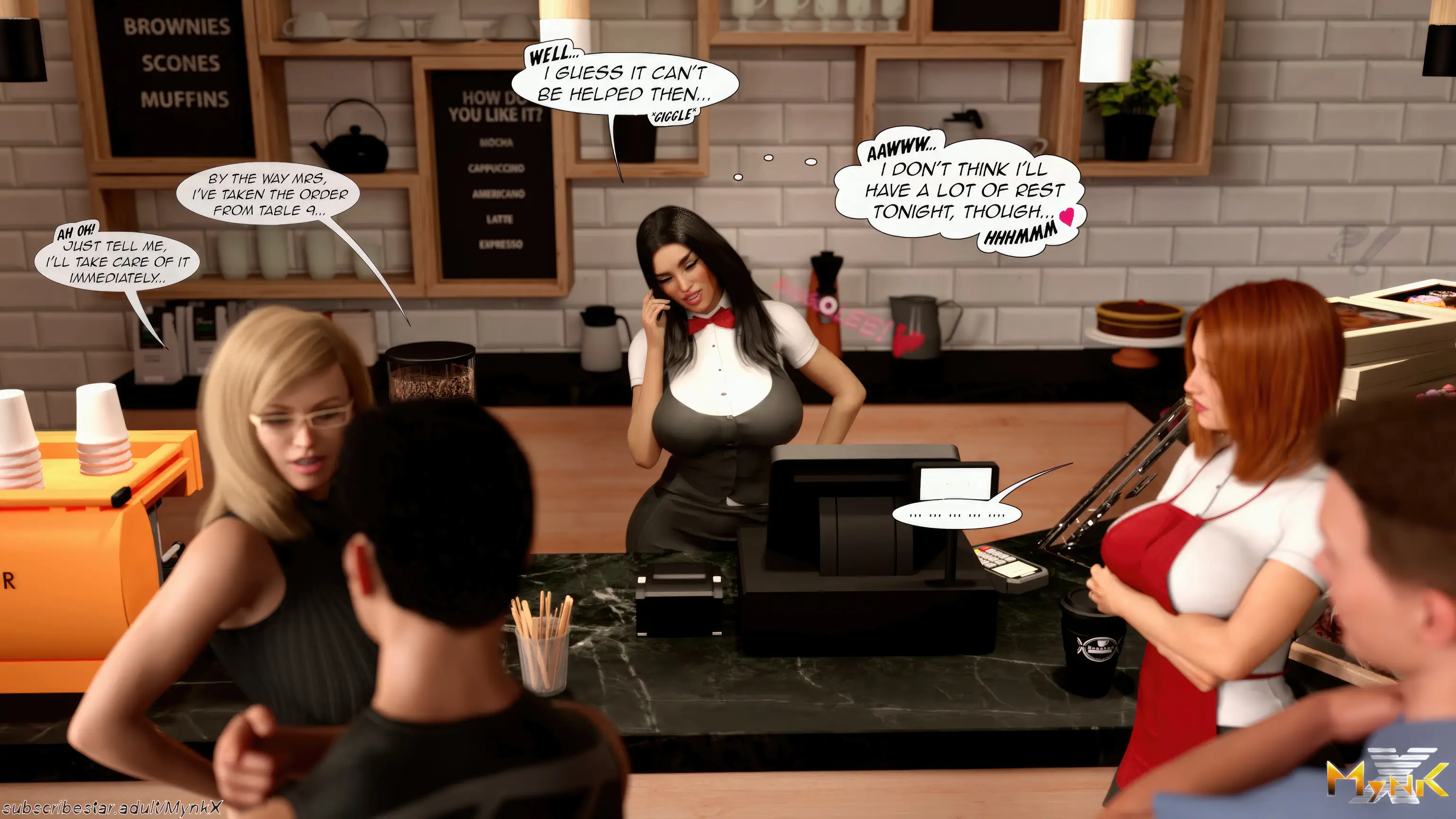 Cafe Folies [Mynk 3DX] - 5a . Cafe Folies - Chapter 5 [Mynk_3DX] - Page 150