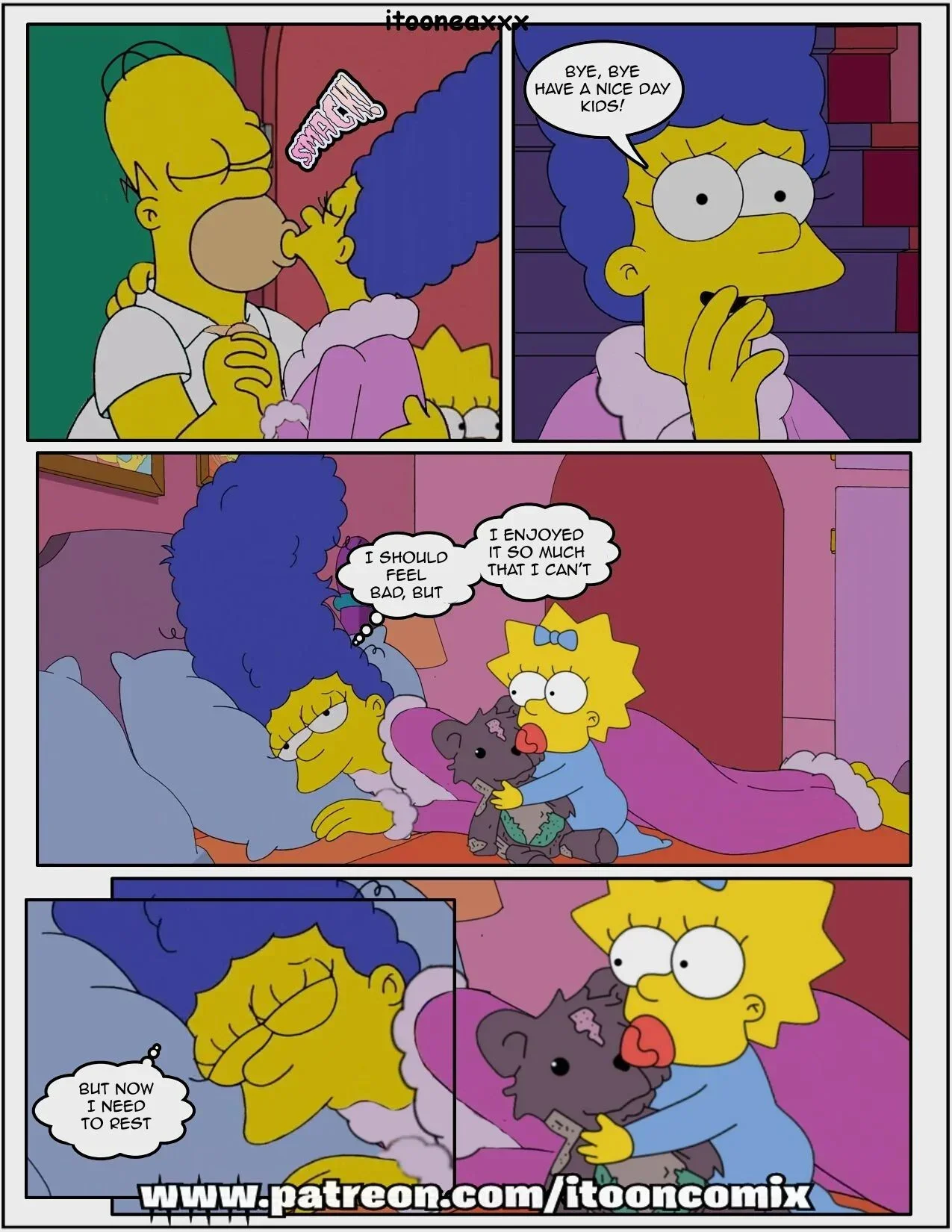 The Simpsons Porn Comics Series - 7.2 Kicked Out 2 - Eng - Page 4