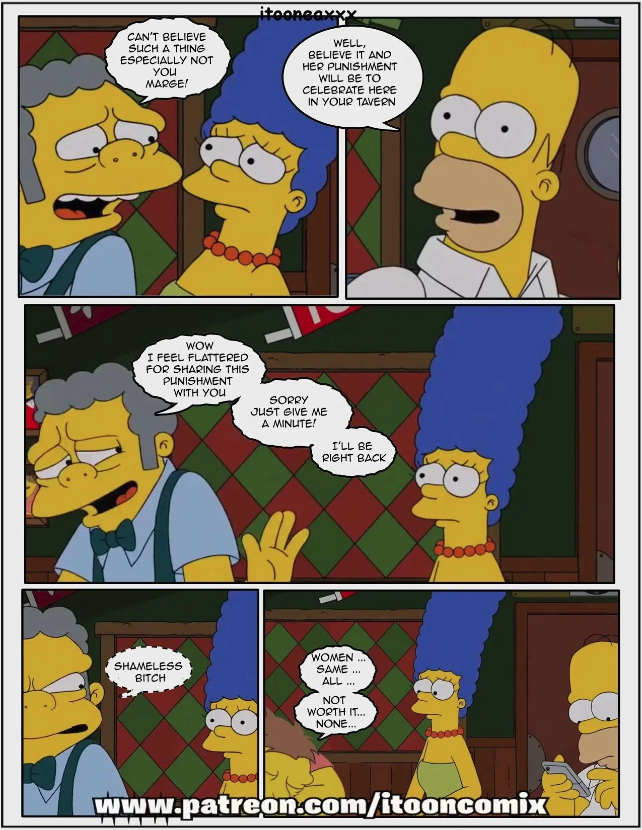 The Simpsons Porn Comics Series - 7.2 Kicked Out 2 - Eng - Page 9