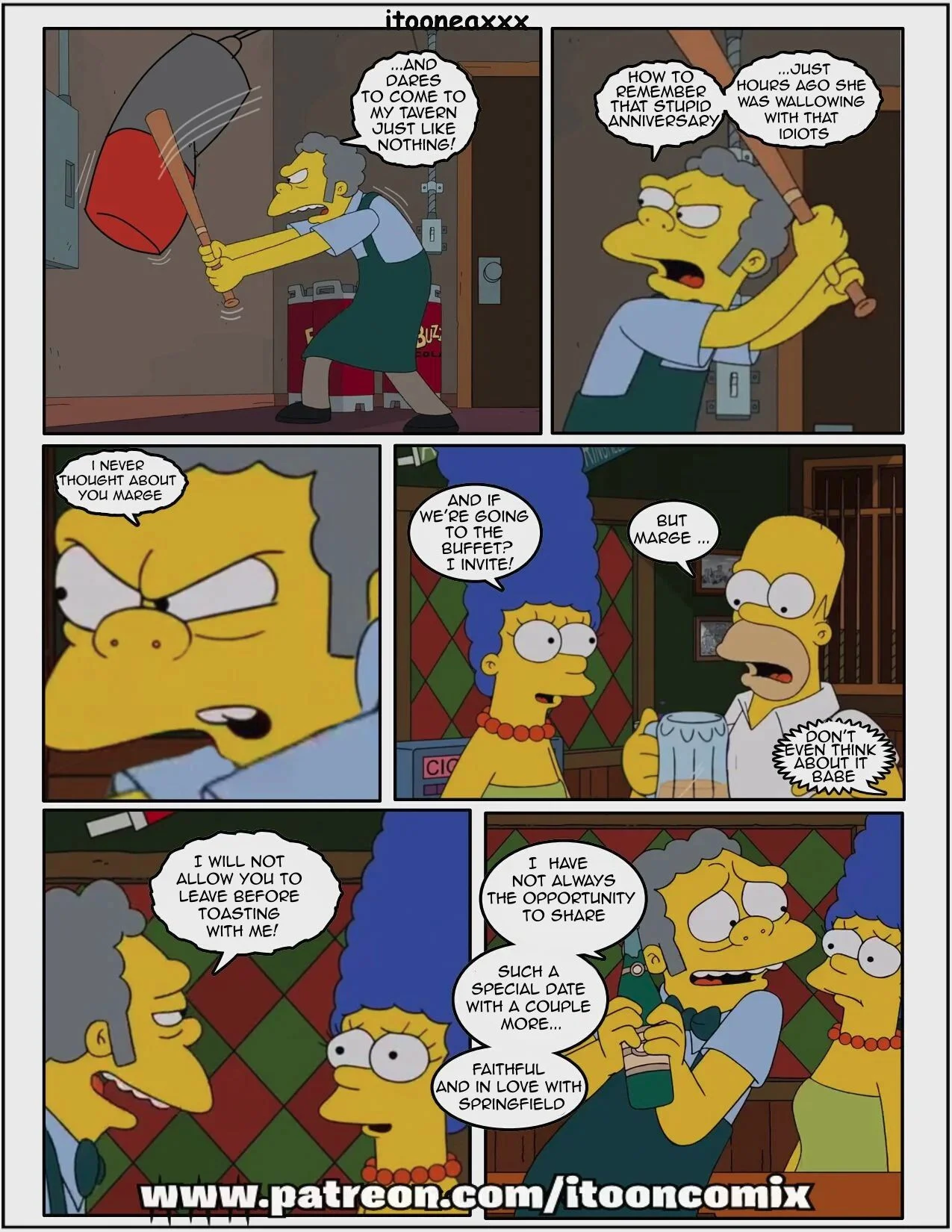 The Simpsons Porn Comics Series - 7.2 Kicked Out 2 - Eng - Page 10