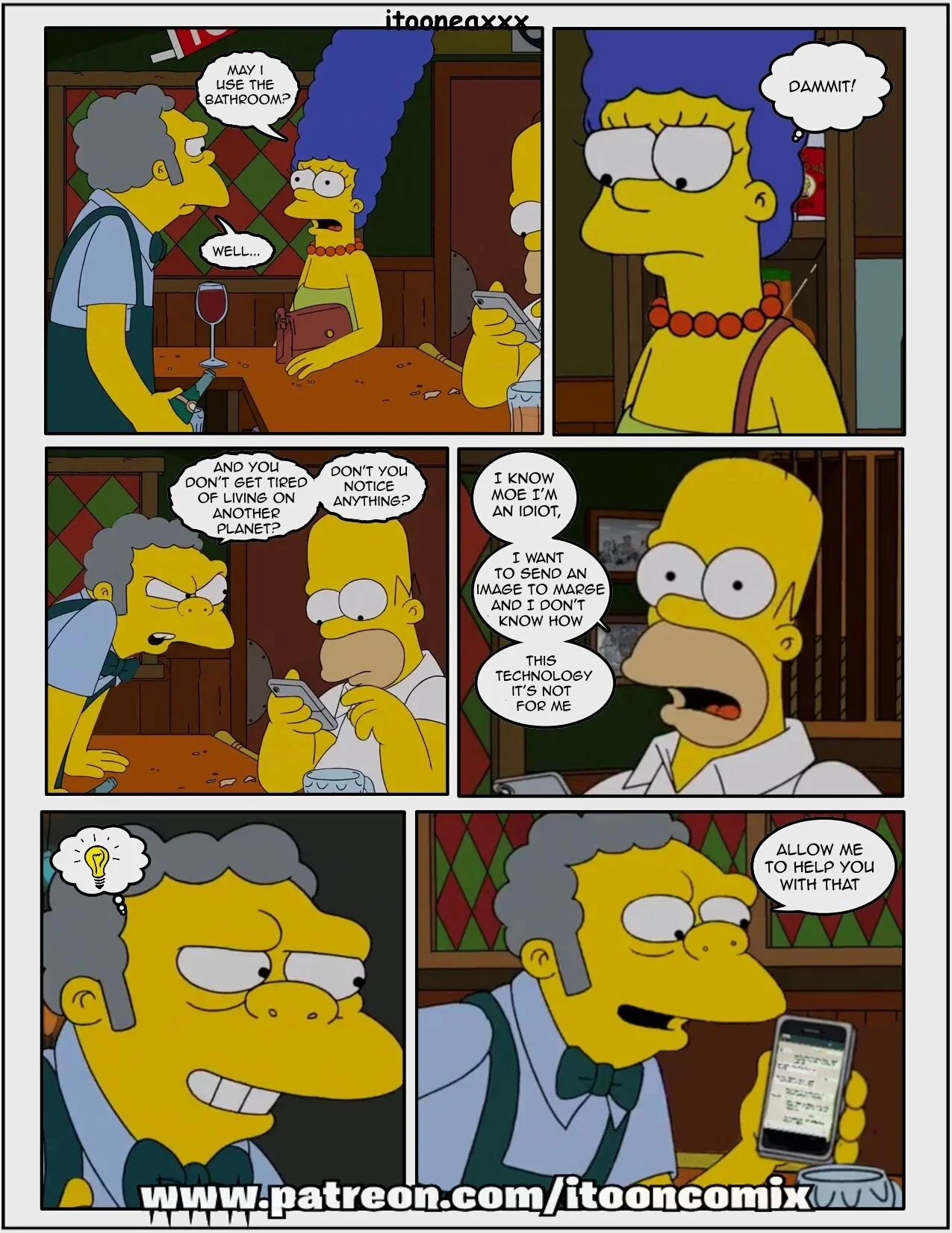 The Simpsons Porn Comics Series - 7.2 Kicked Out 2 - Eng - Page 12