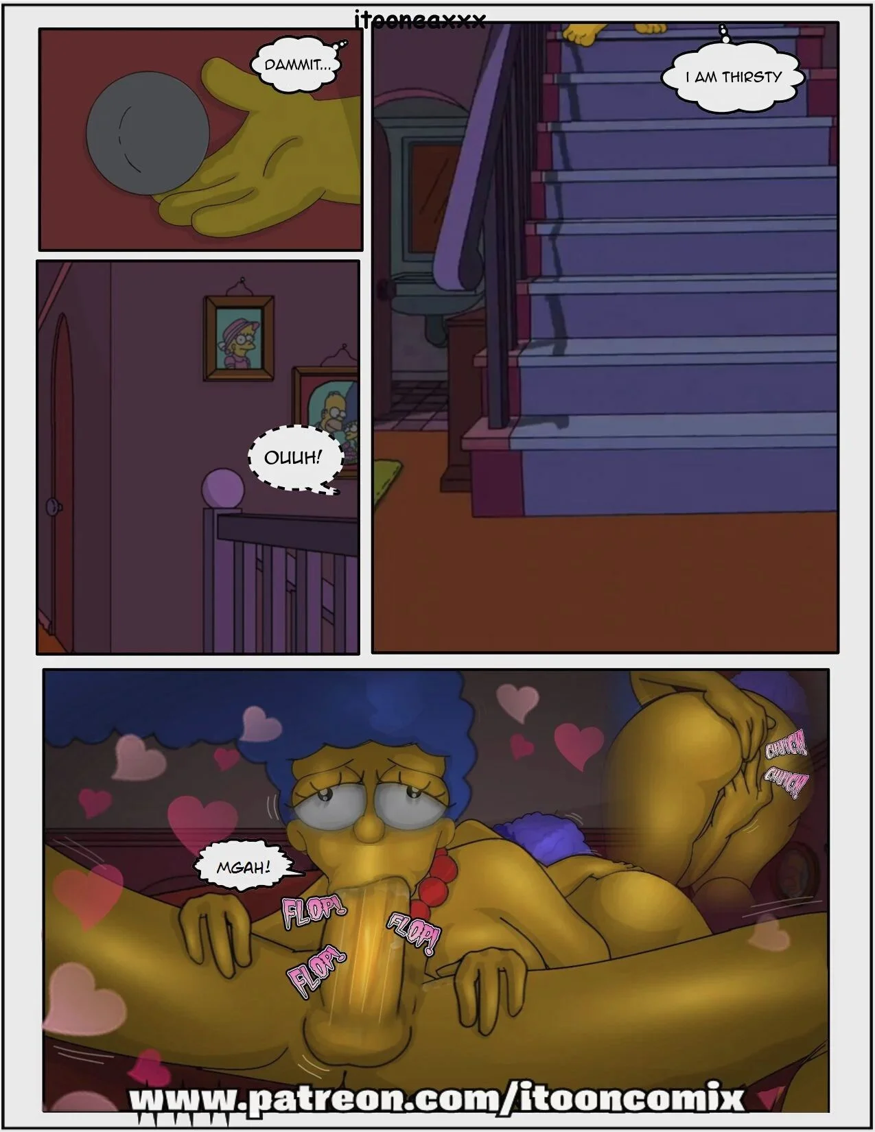 The Simpsons Porn Comics Series - 7.2 Kicked Out 2 - Eng - Page 48